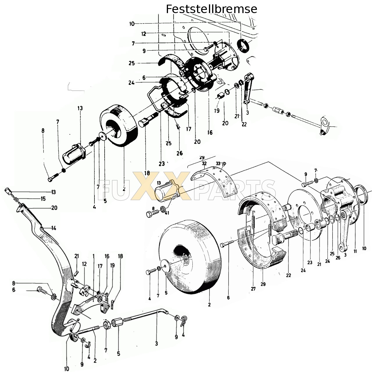 D 5206 Feststellbremse