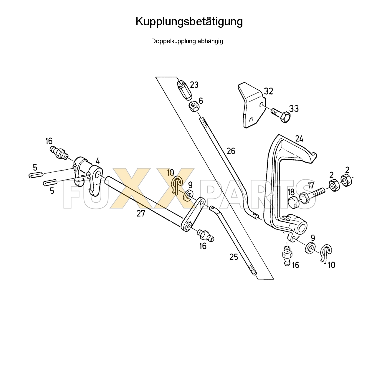 D 4007 Kupplungsbetätigung abhängig