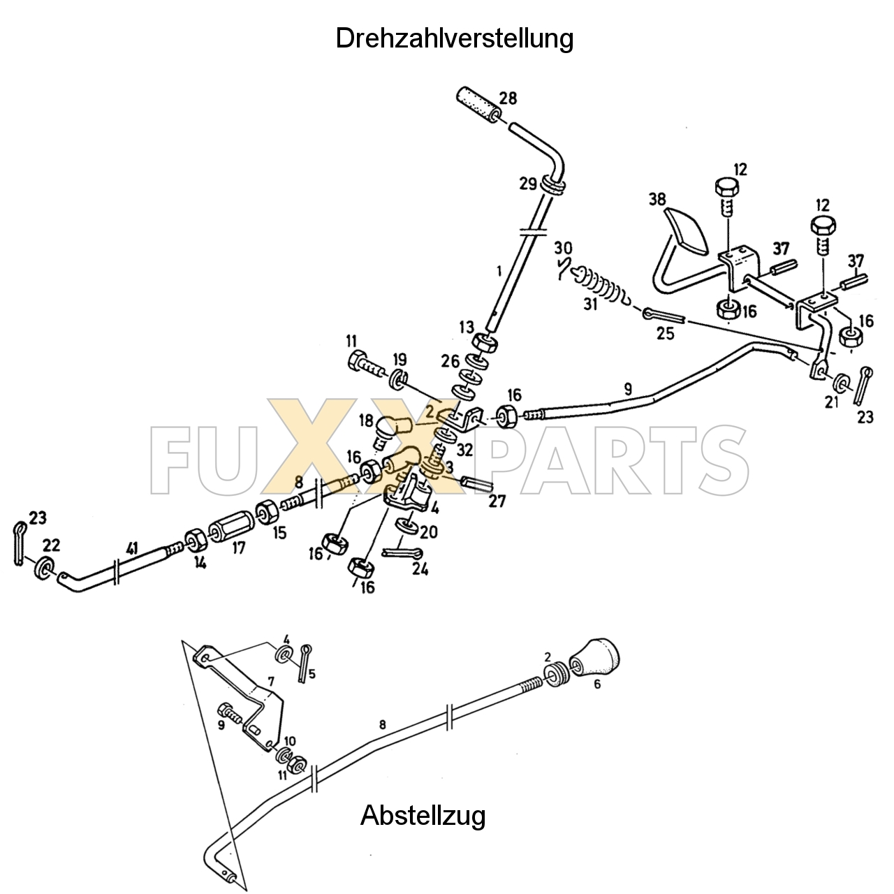 D 3607 Drehzahlverstellung