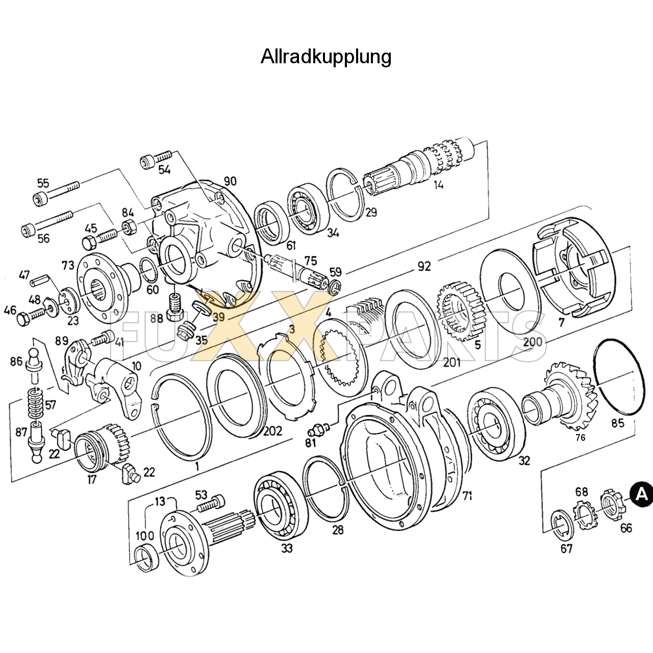 D 5207 Allradkupplung