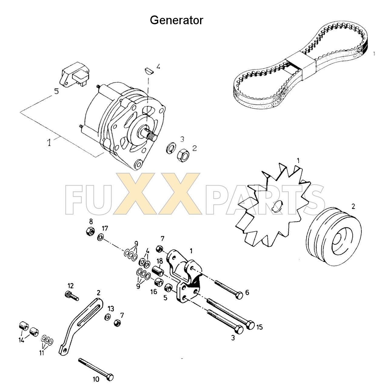 DX 110-76XX Generator