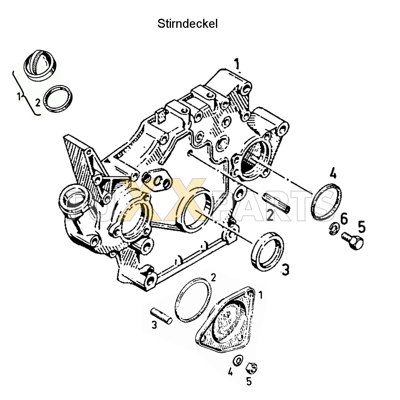 D 6807 C Stirndeckel