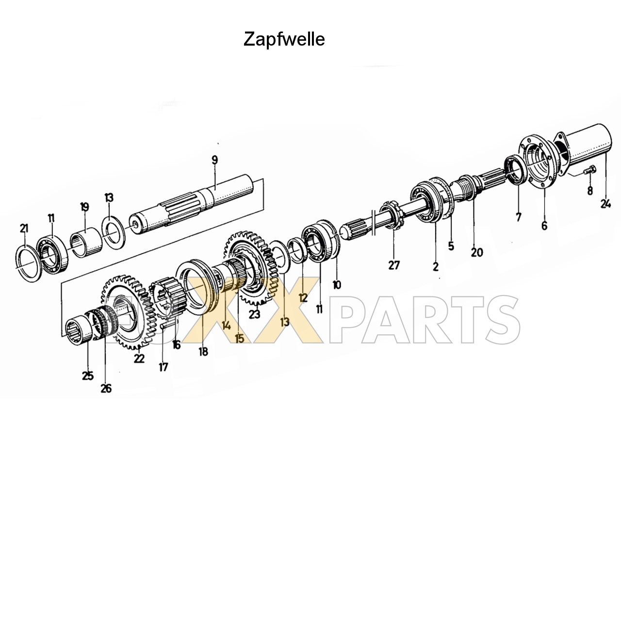 D 10006 Zapfwelle