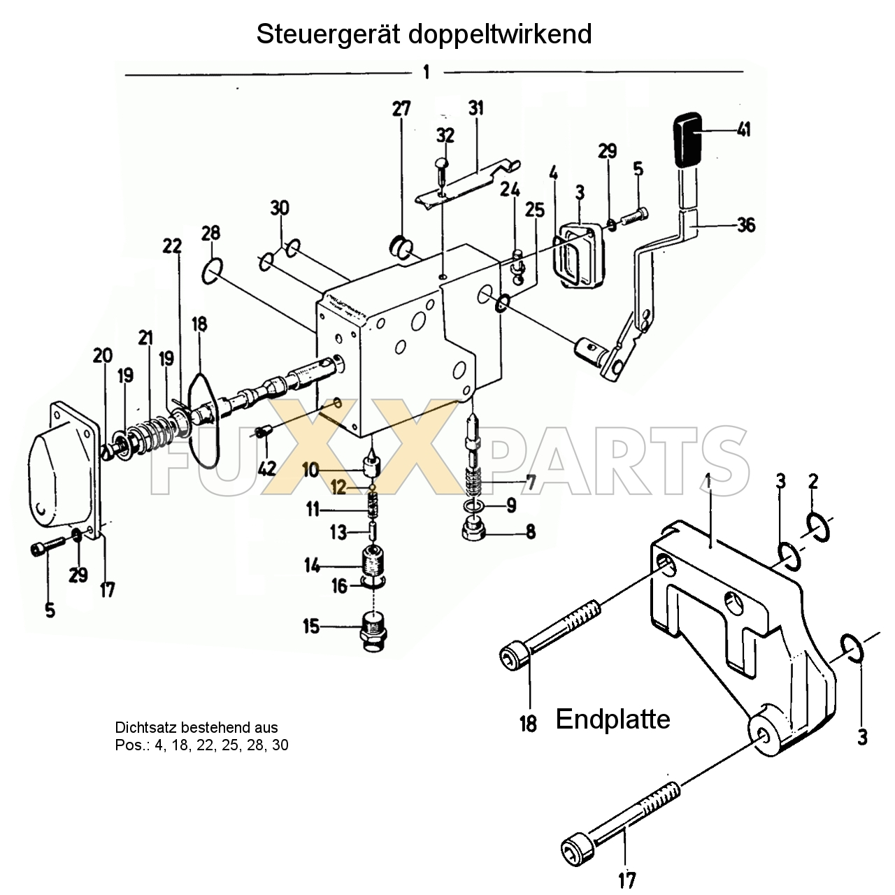 D 6206 Steuergerät doppeltwirkend