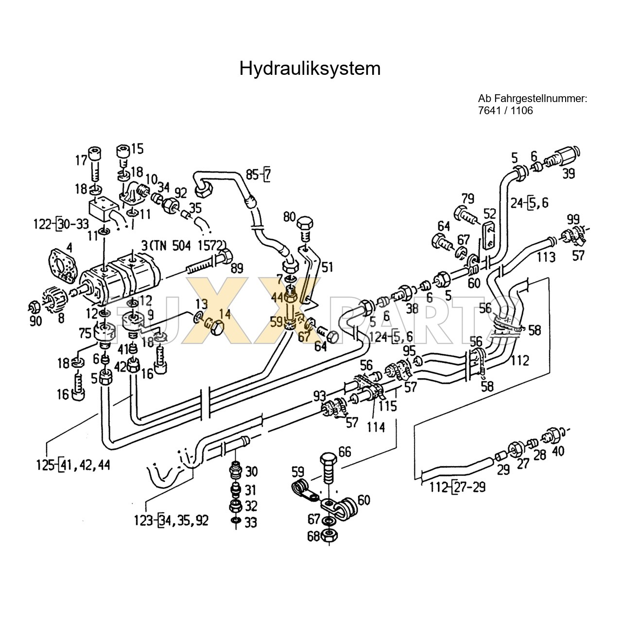 AgroXtra 4.57 Hydrauliksystem 1.3