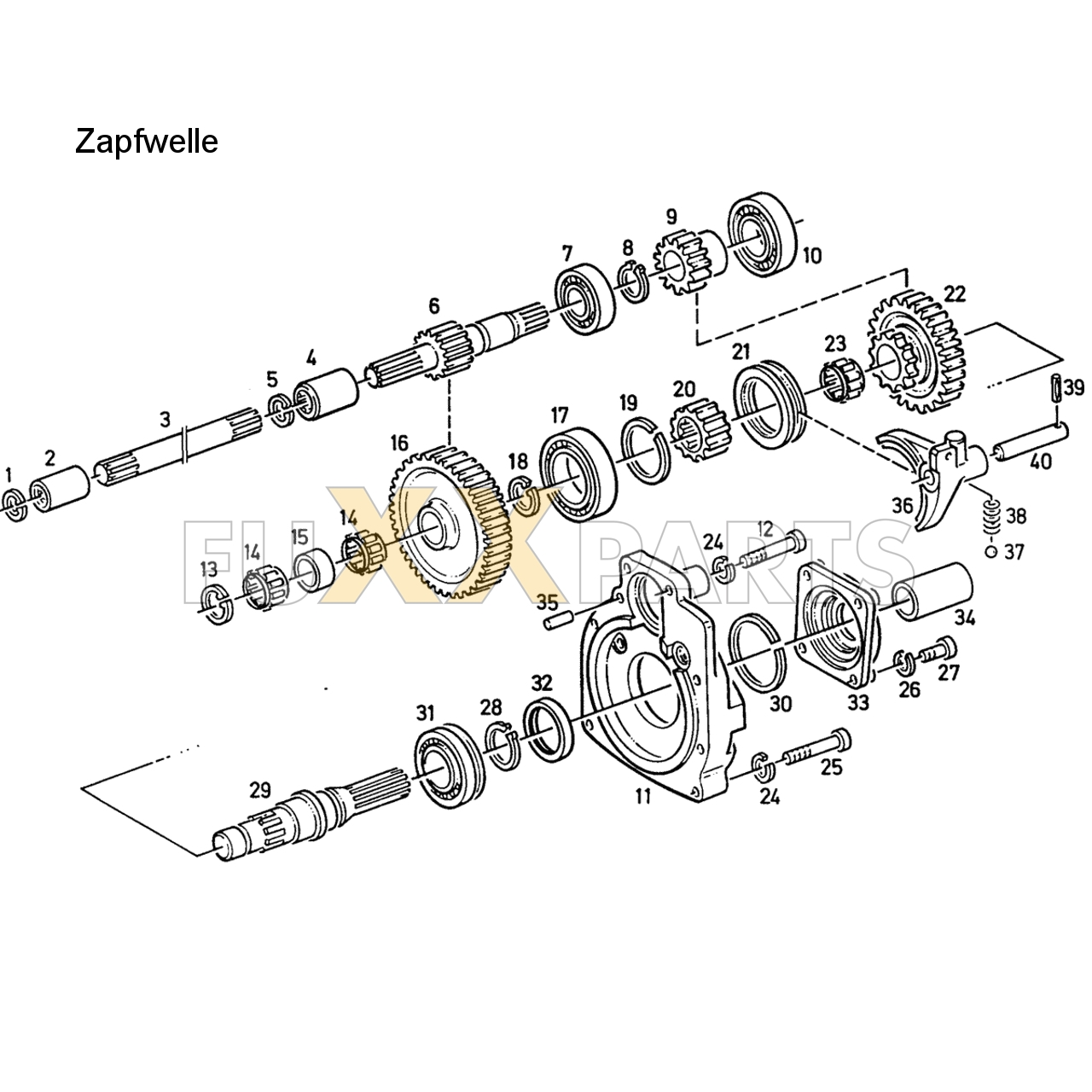 D 6807 C DUO-Zapfwelle 2