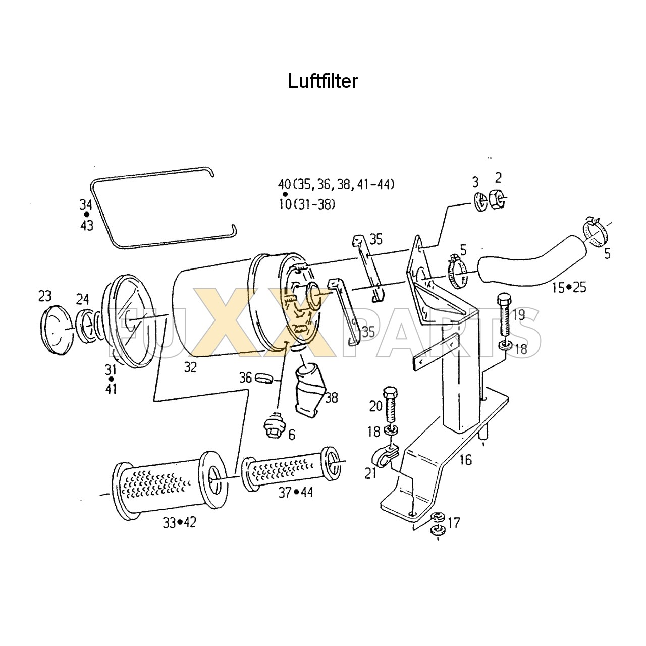 AgroXtra 4.07 Luftfilter