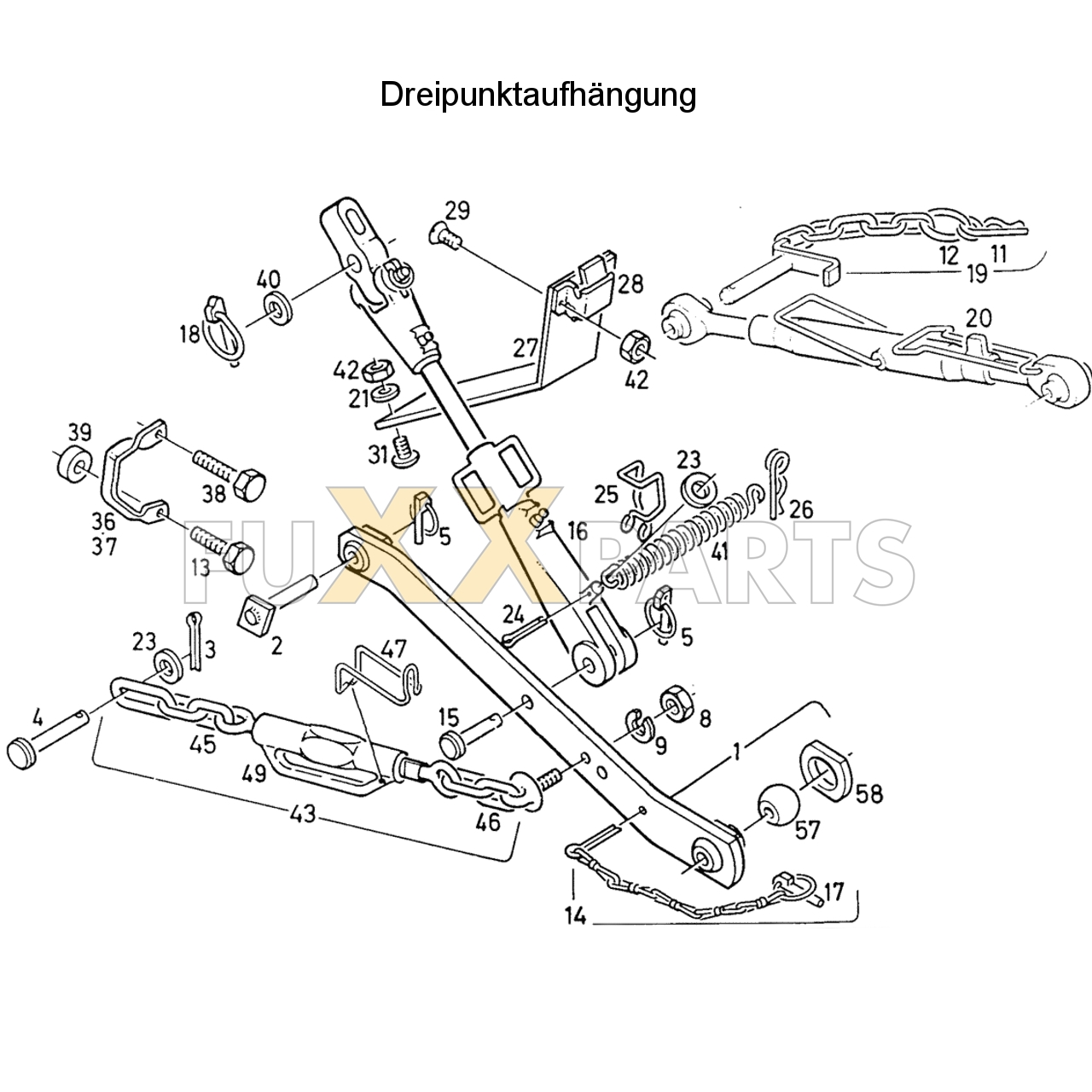 D 4807 Dreipunktaufhängung