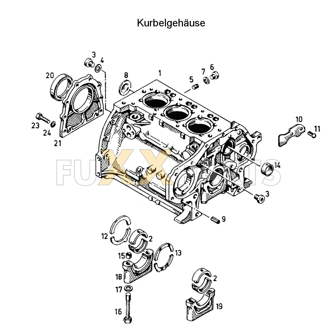 D 4807 Kurbelgehäuse