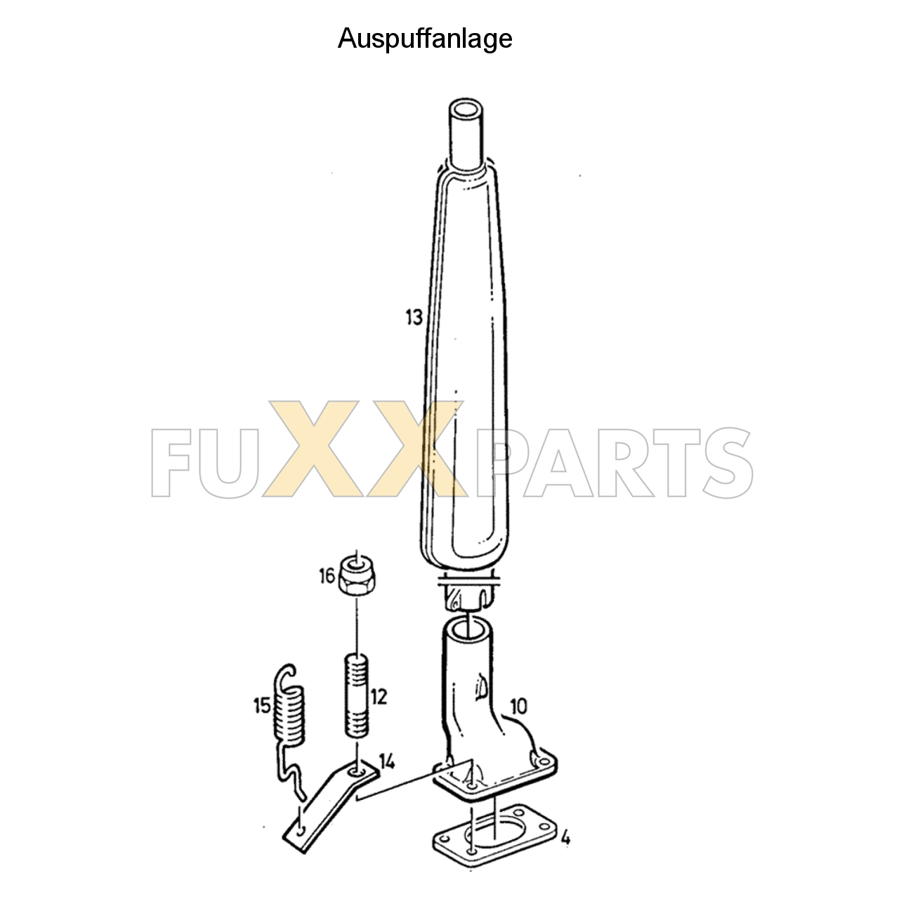 D 5207 C Auspuffanlage