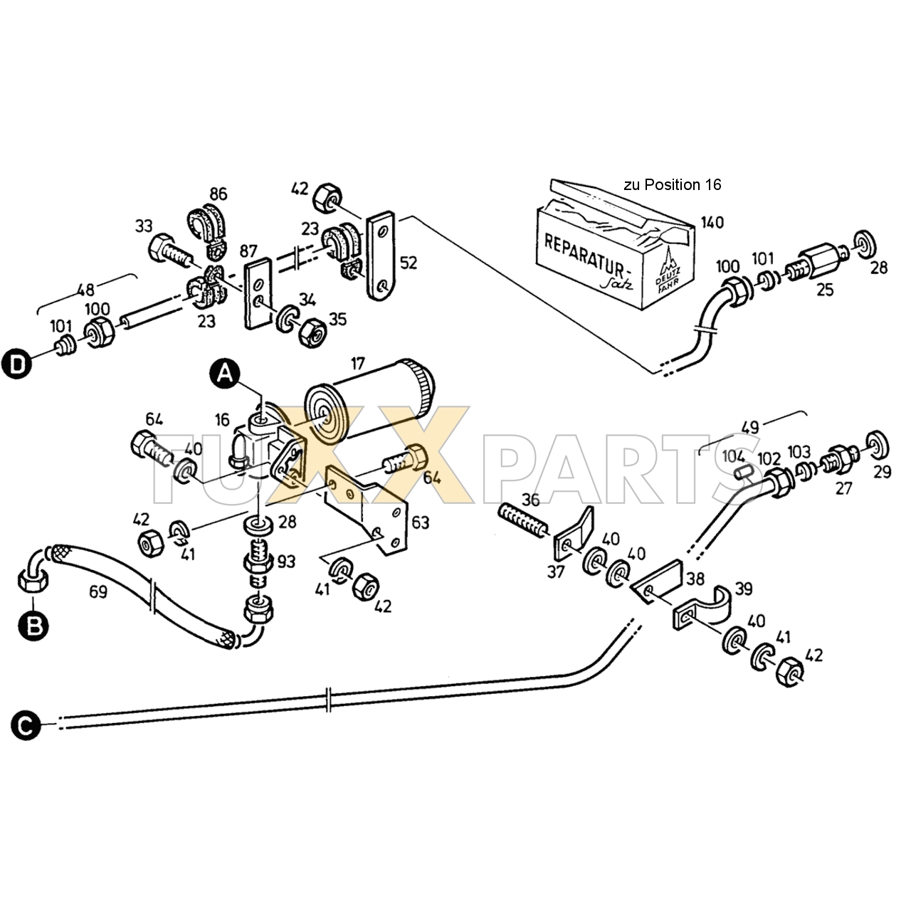 D 6807 C Hydrauliksystem Standard 2