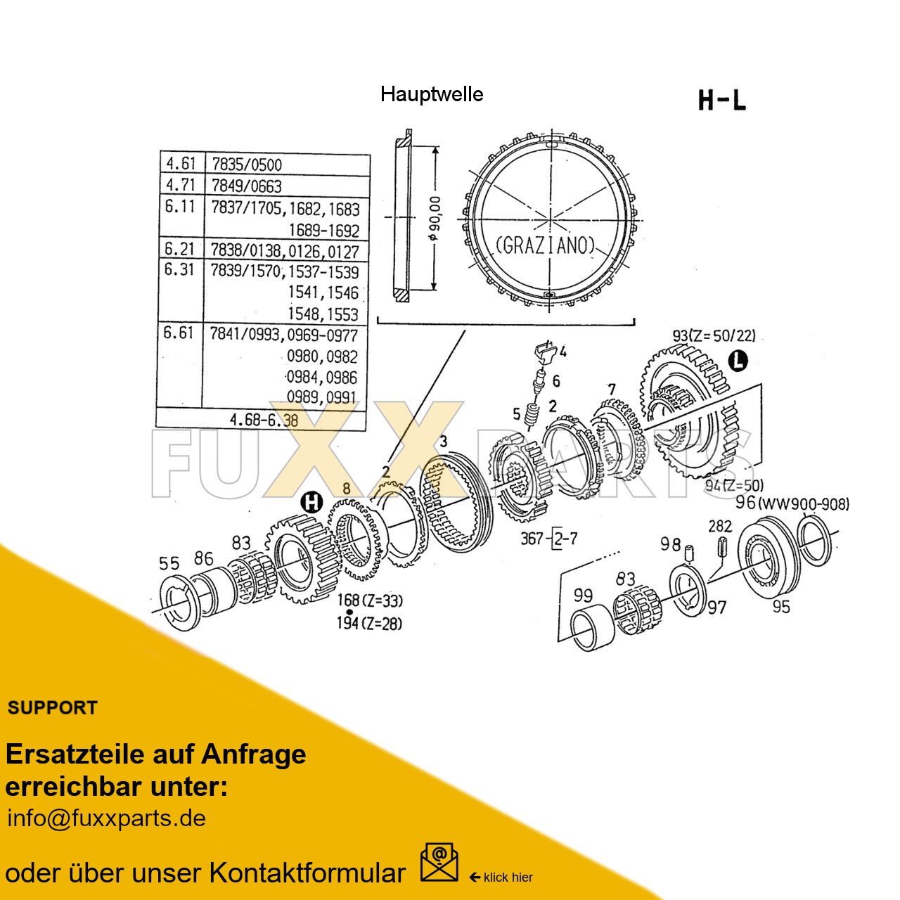AgroStar 4.61 Getriebewelle 7