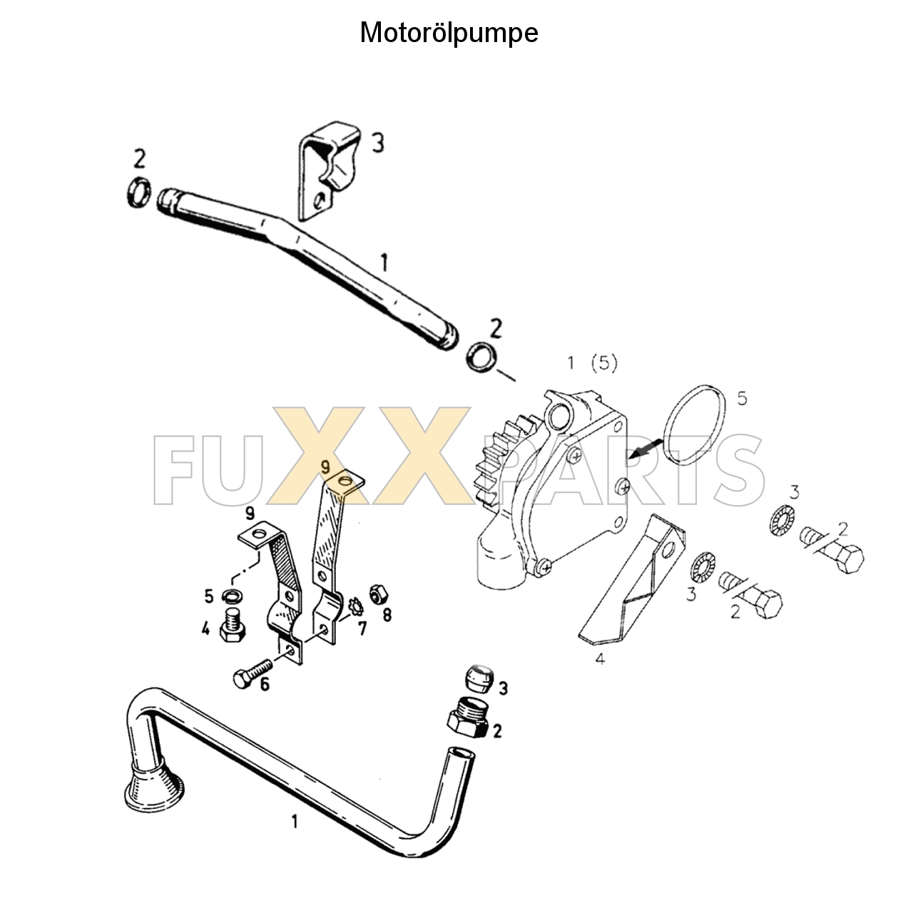 D 5207 C Motorölpumpe