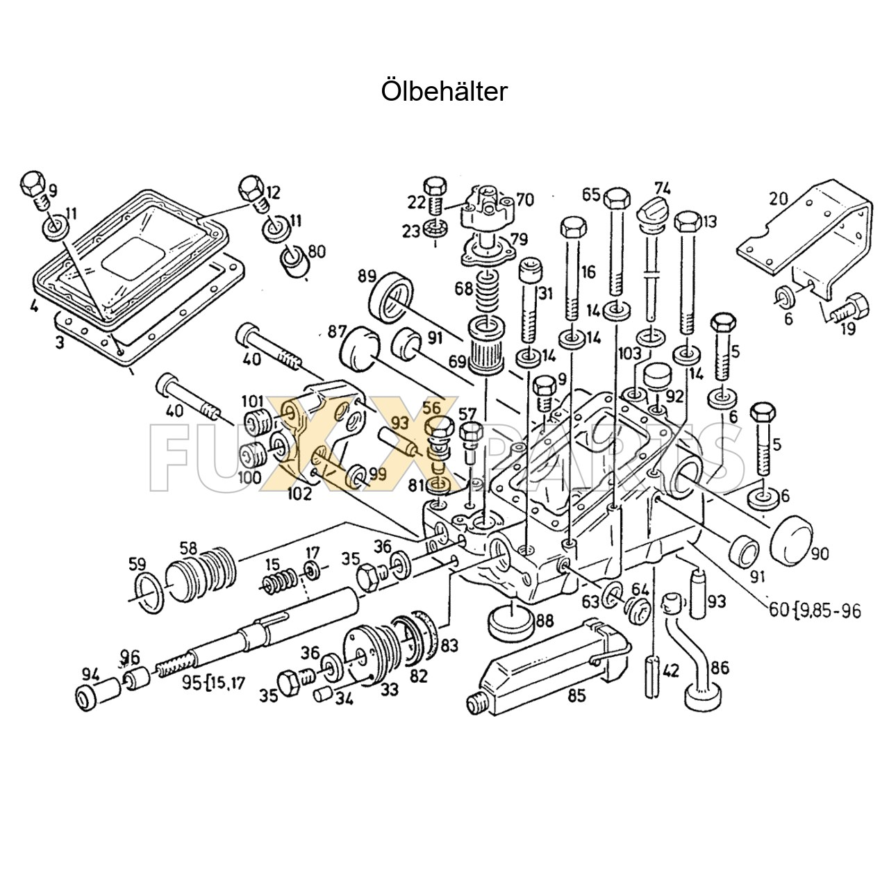AgroXtra 4.57 Ölbehälter