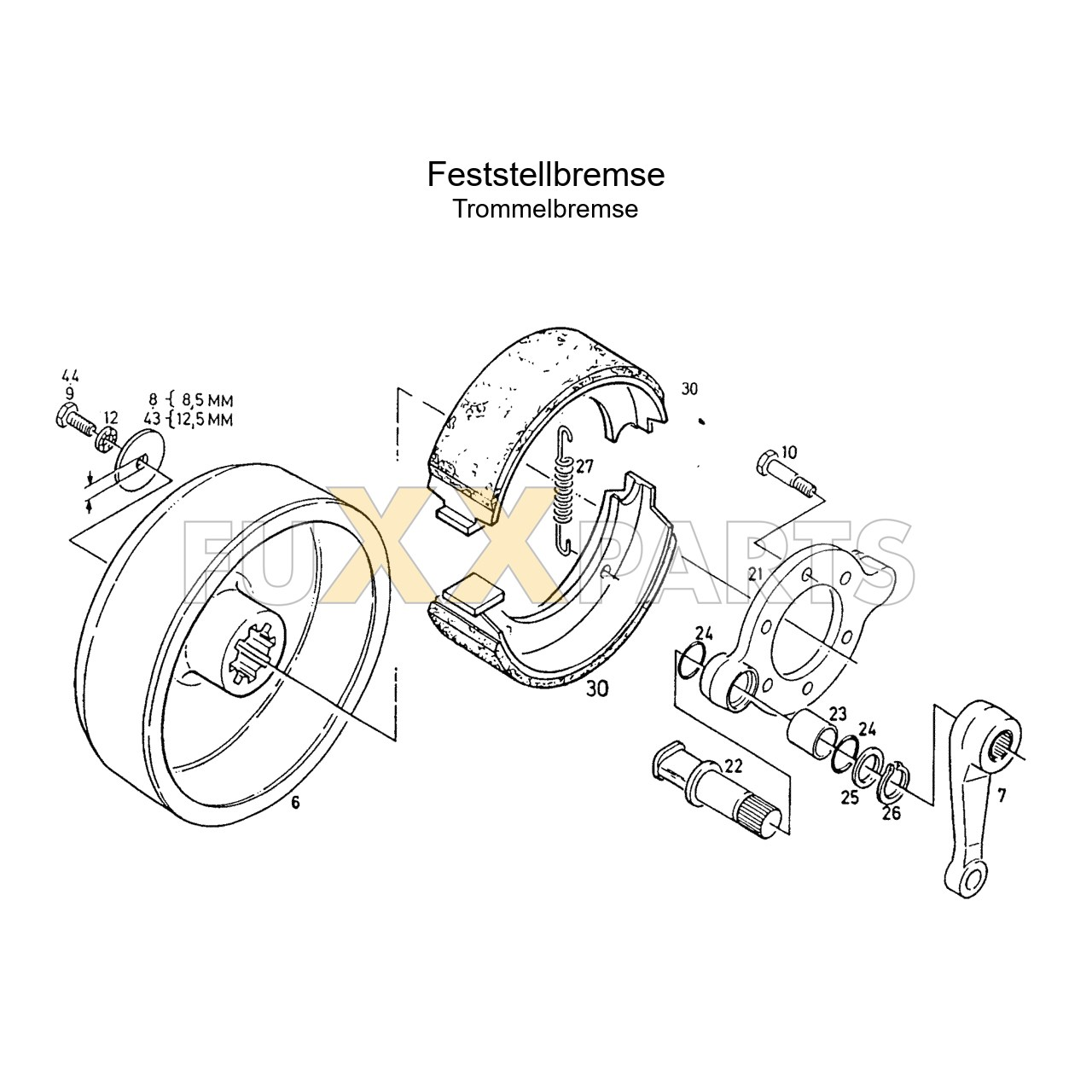 AgroXtra 4.07 Feststellbremse