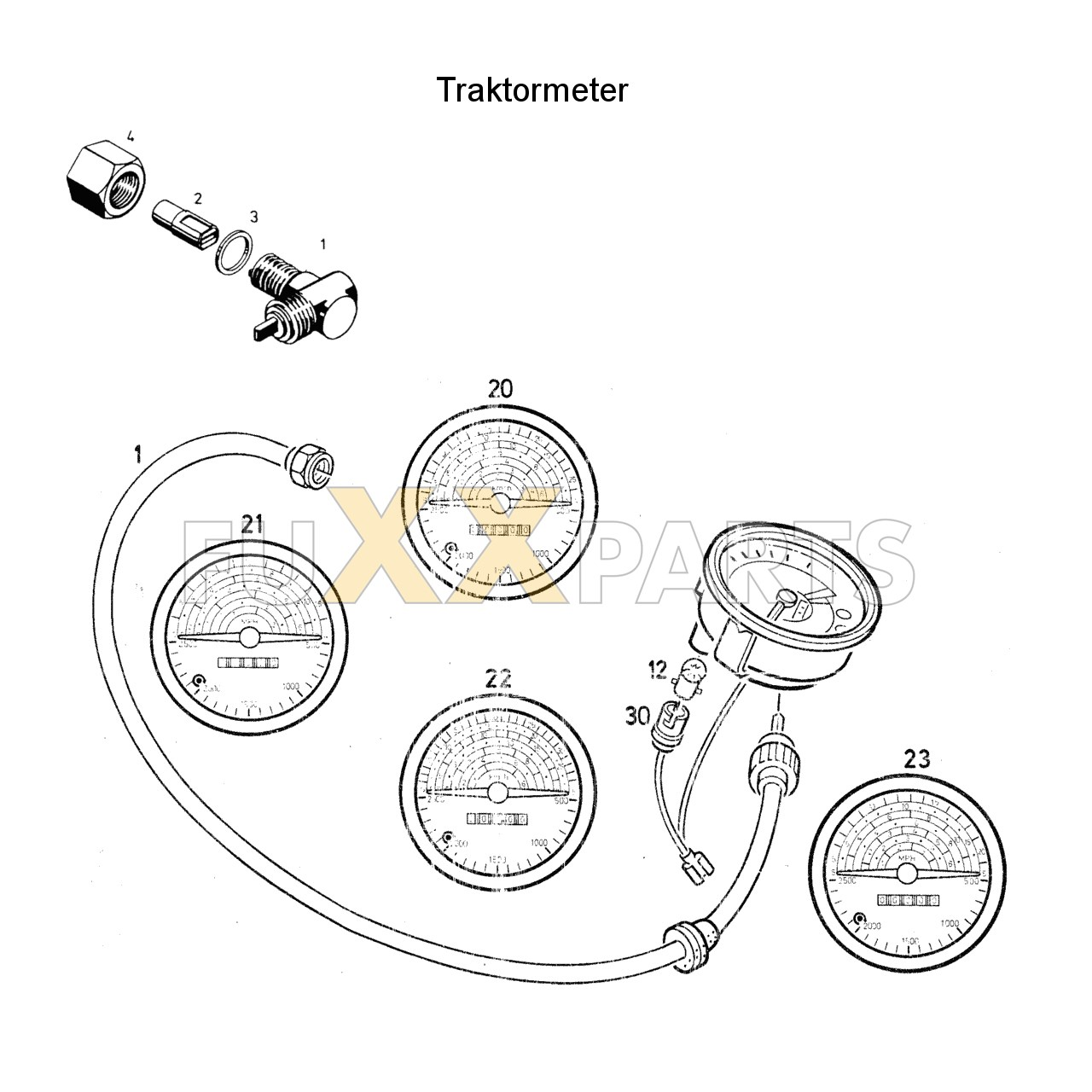 DX 85-78XX Traktormeter