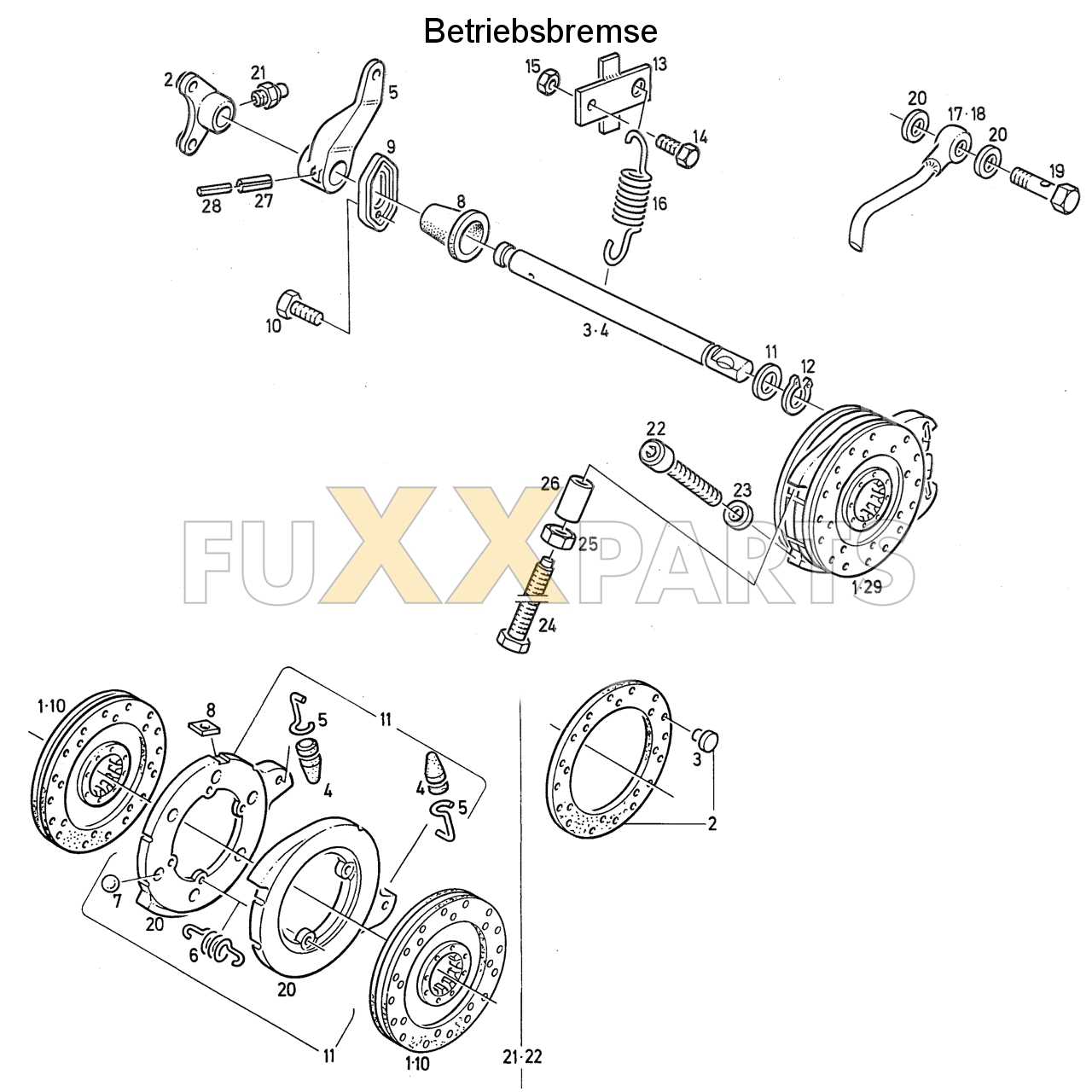 D 6507 C Betriebsbremse 1