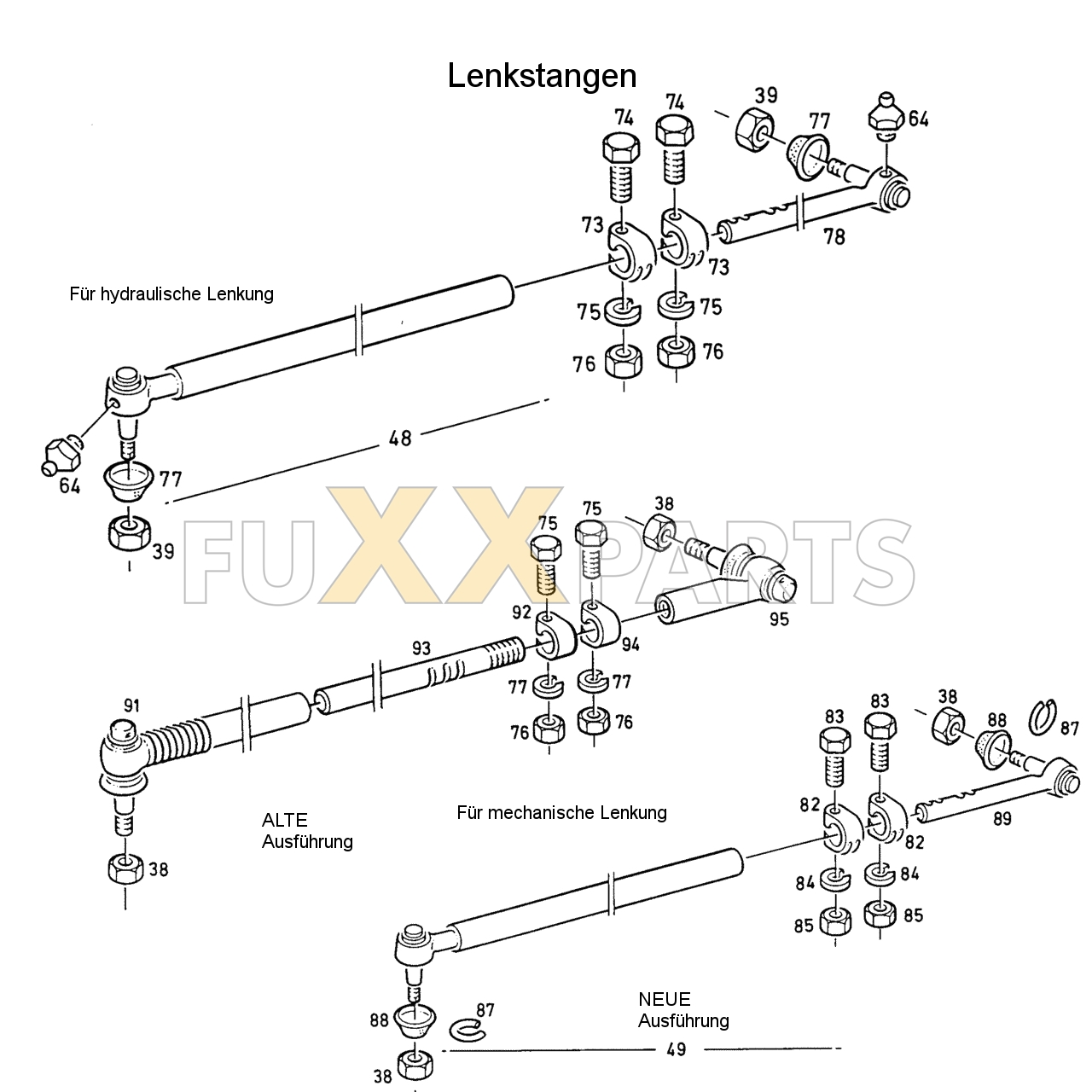 D 5207 Lenkstangen