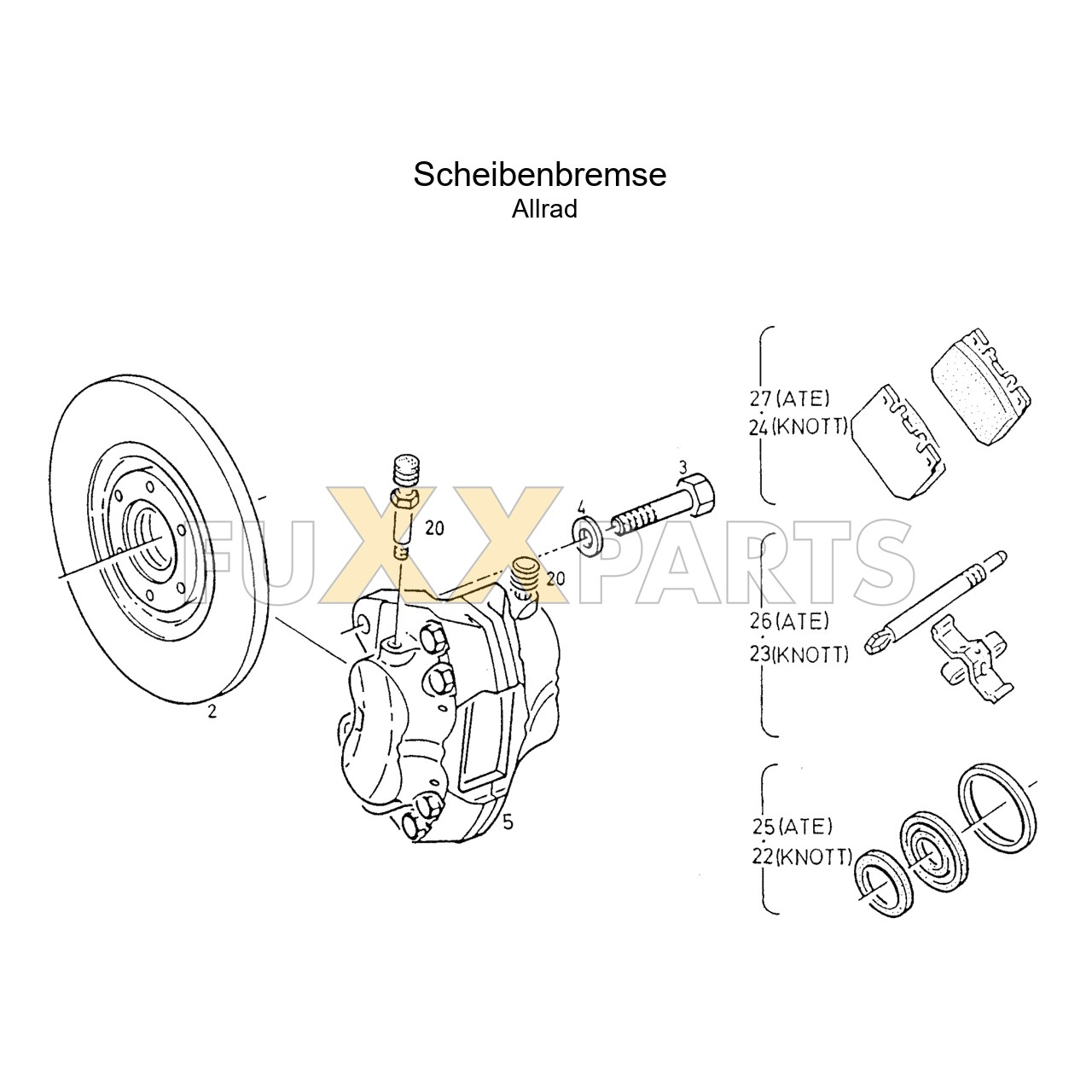 AgroXtra 4.17 Scheibenbremse