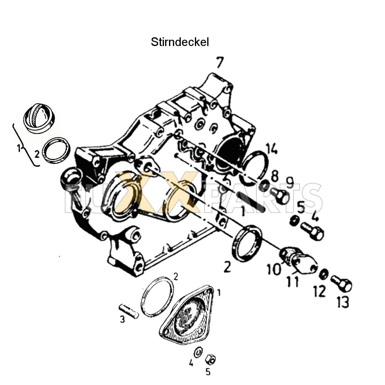 DX 110-78XX Stirndeckel