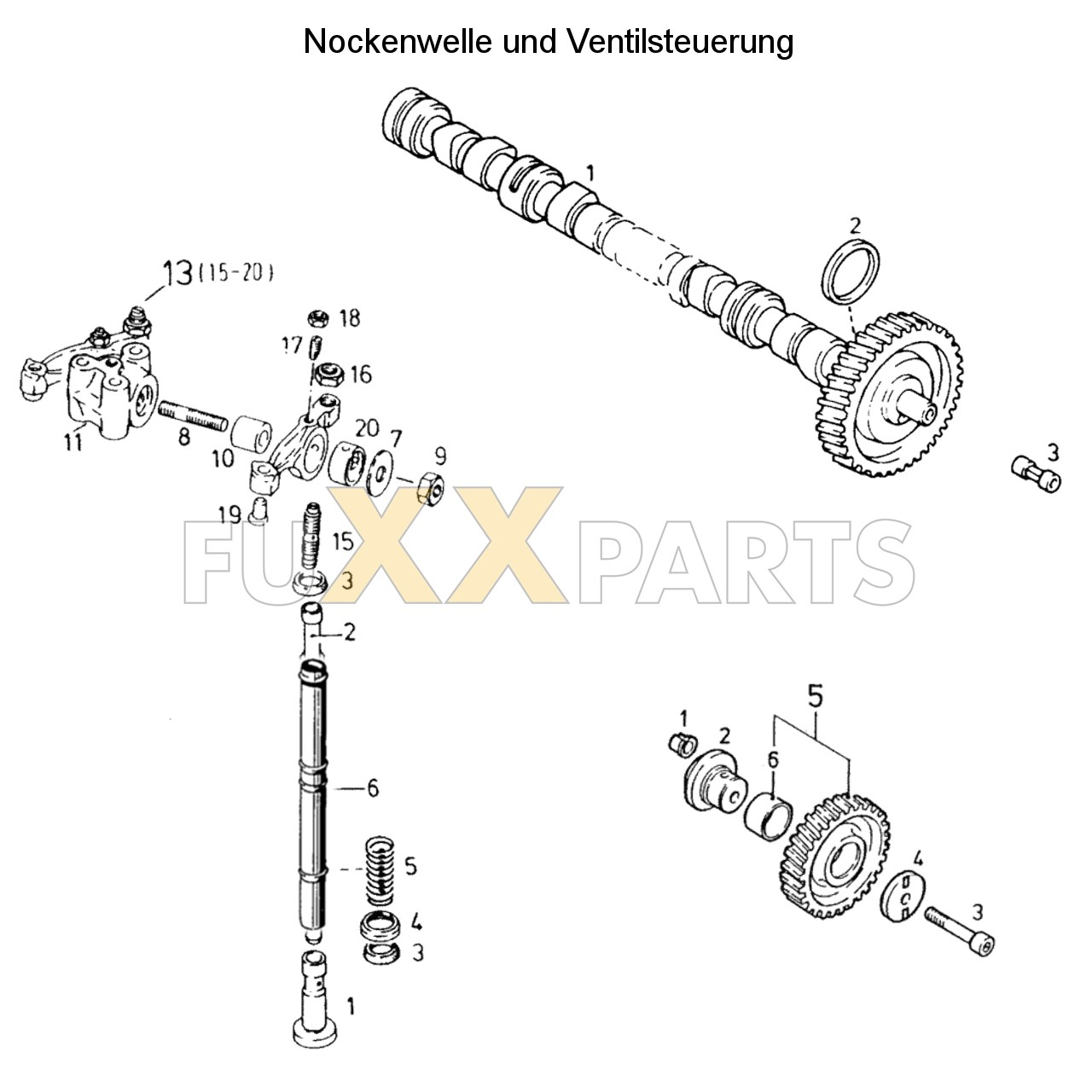 DX 4.10 Nockenwelle und Ventilsteuerung