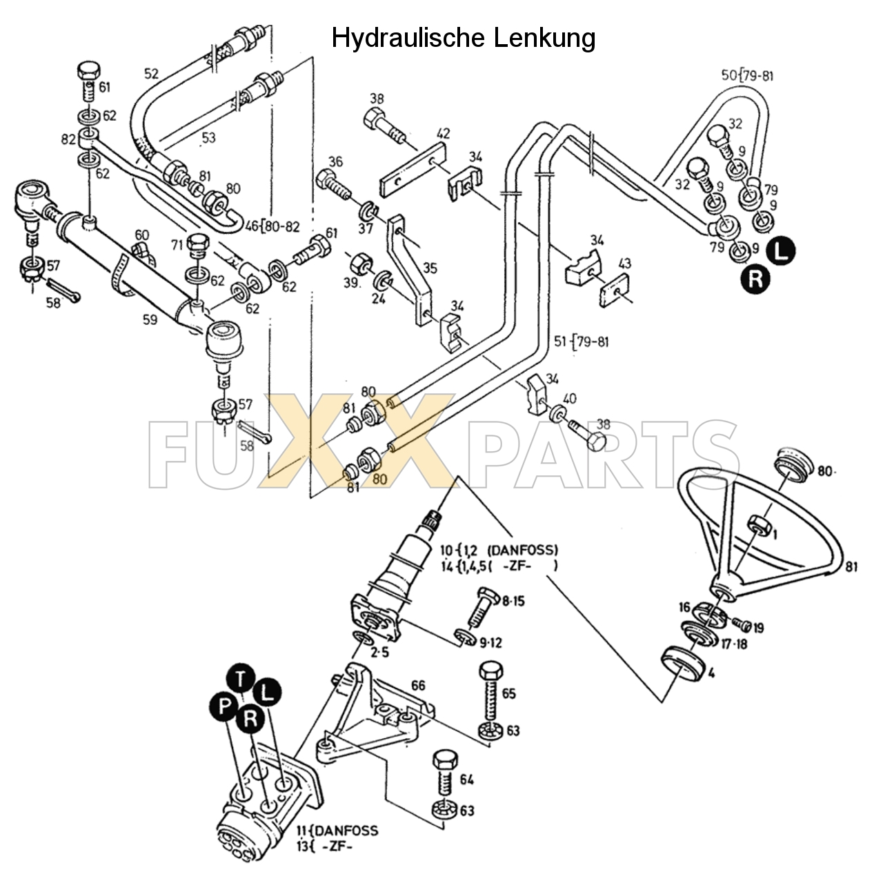 D 3607 Hydraulische Lenkung