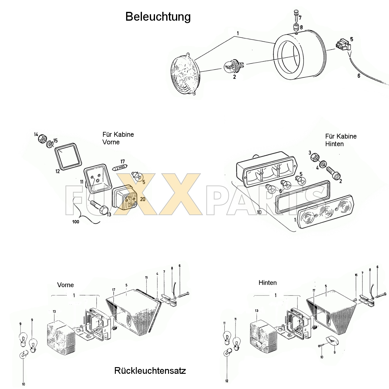 D 7206 Beleuchtung