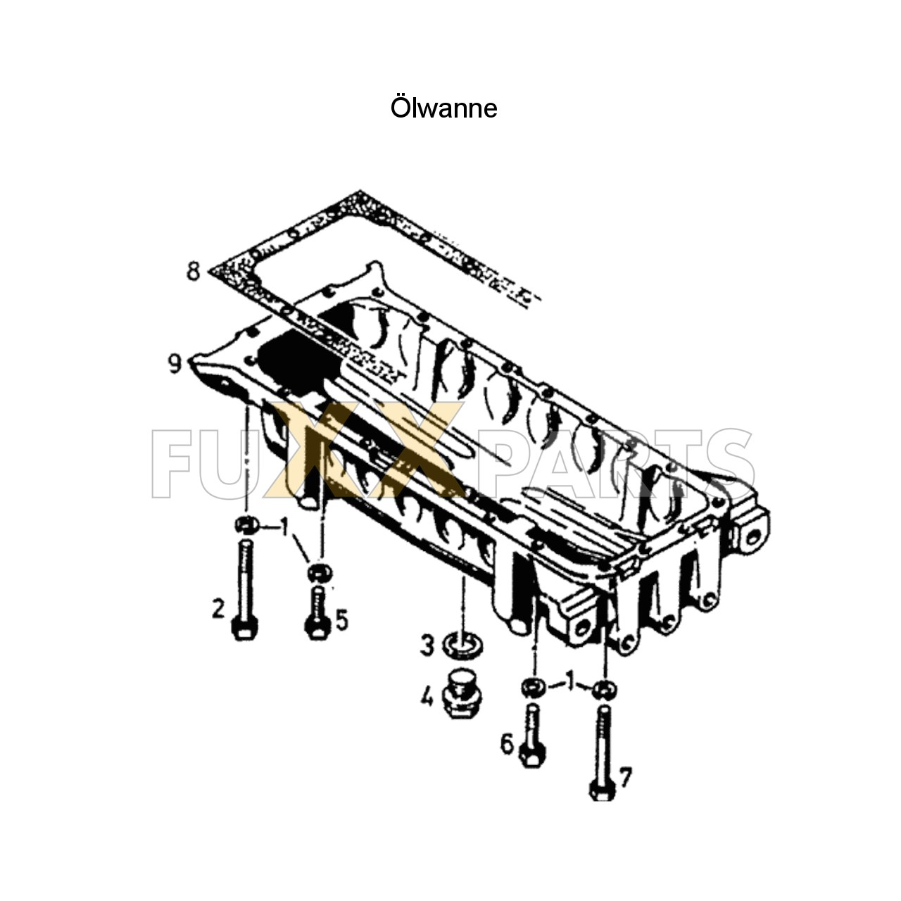 DX 110-78XX Ölwanne