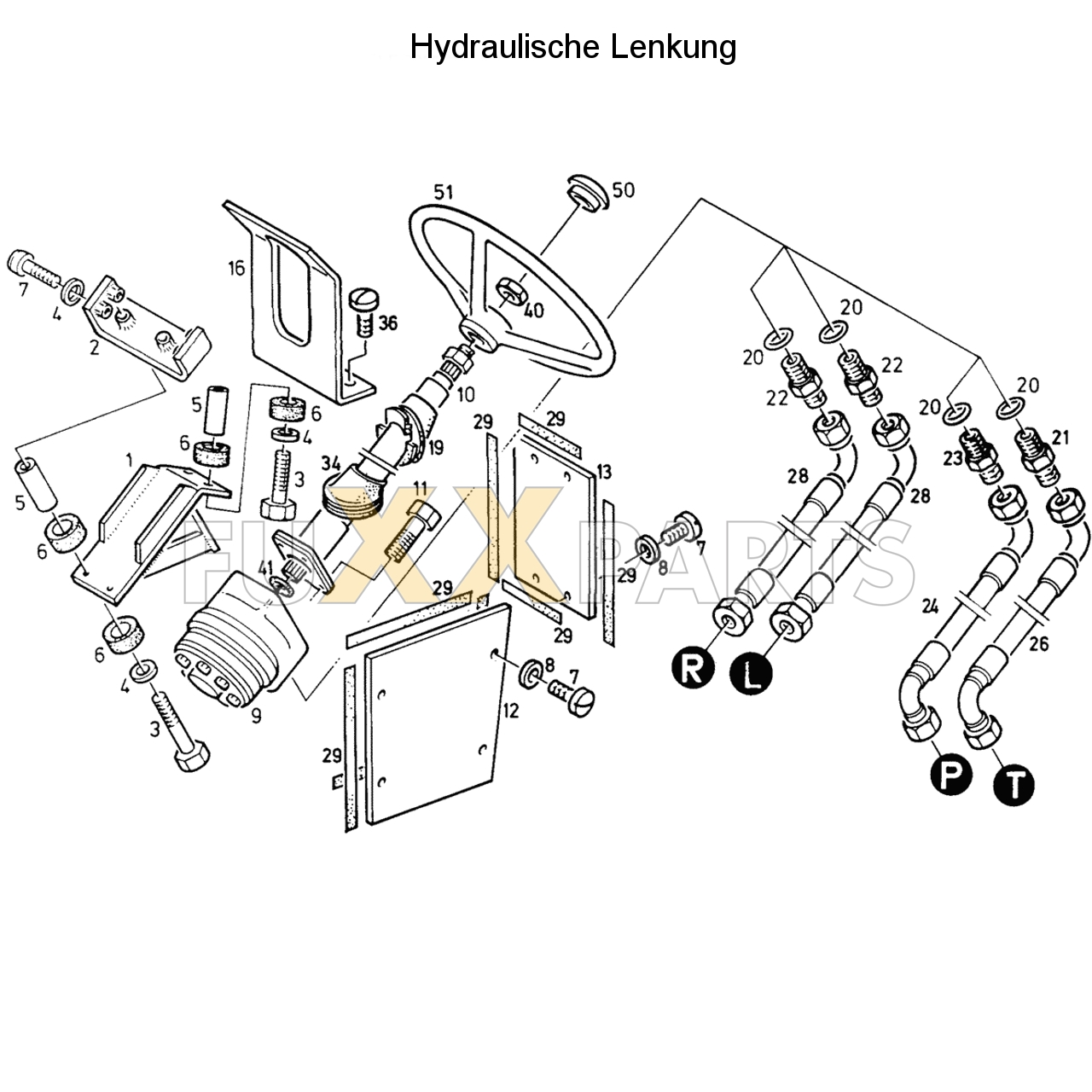 D 5207 C Hydraulische Lenkung 1