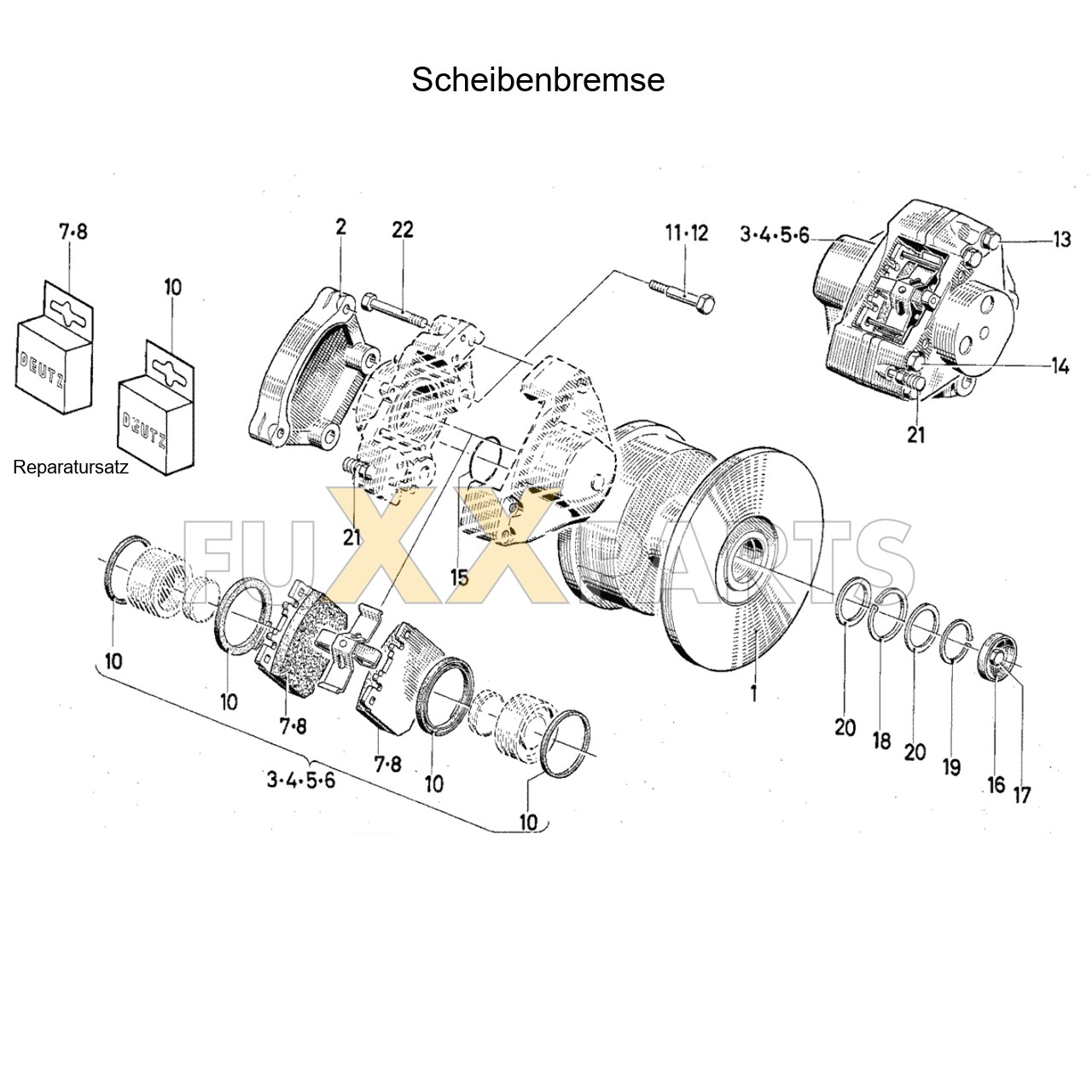 DX 120-76XX Scheibenbremse