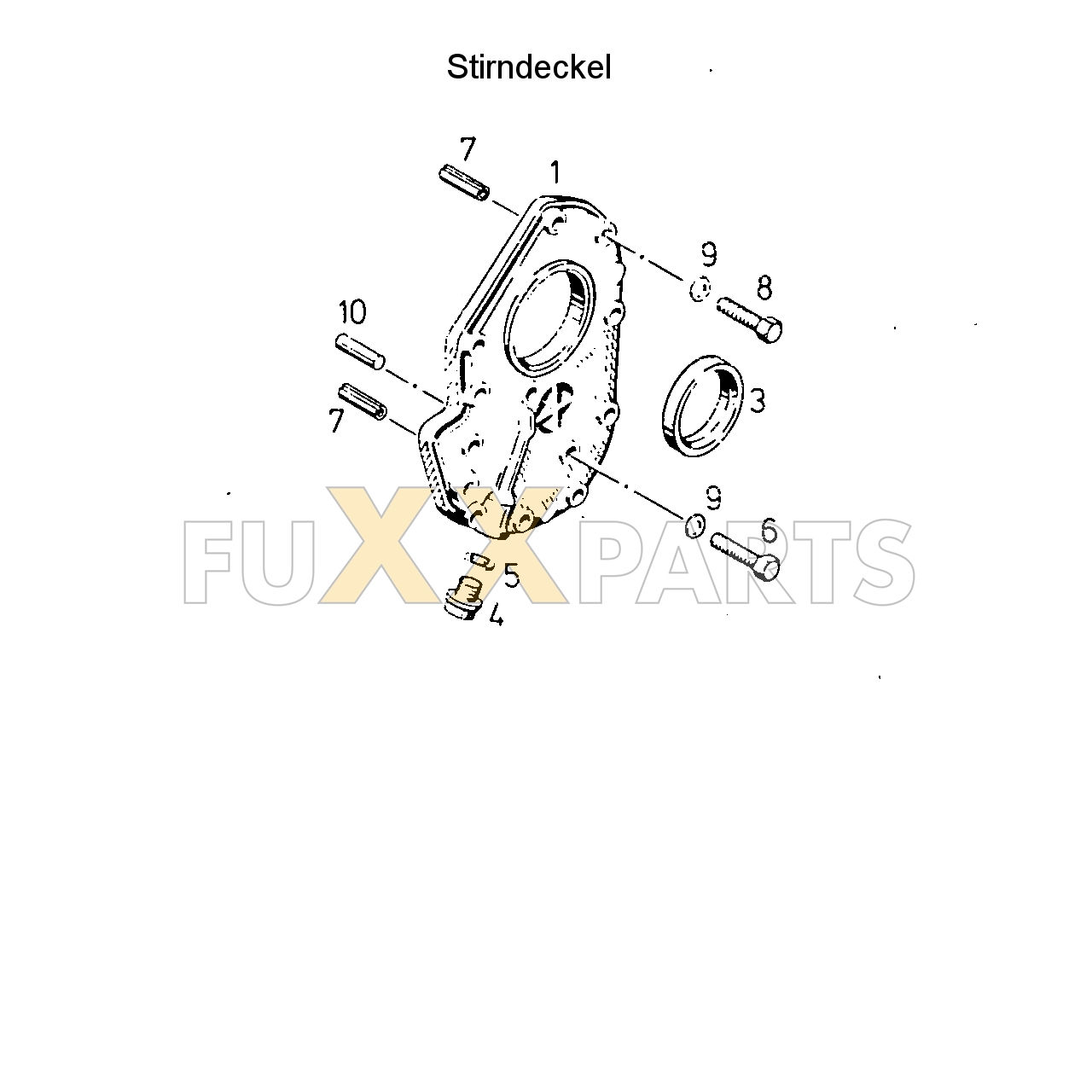 D 3607 Stirndeckel