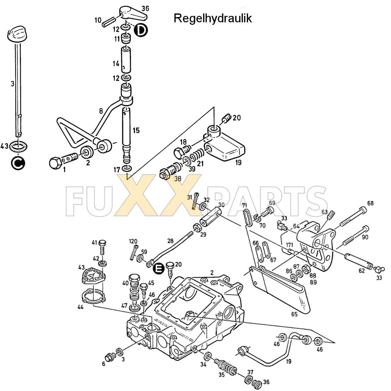 D 6507 C Regelhydraulik