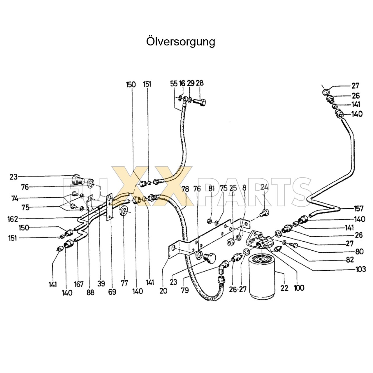 DX 110-76XX Ölversorgung