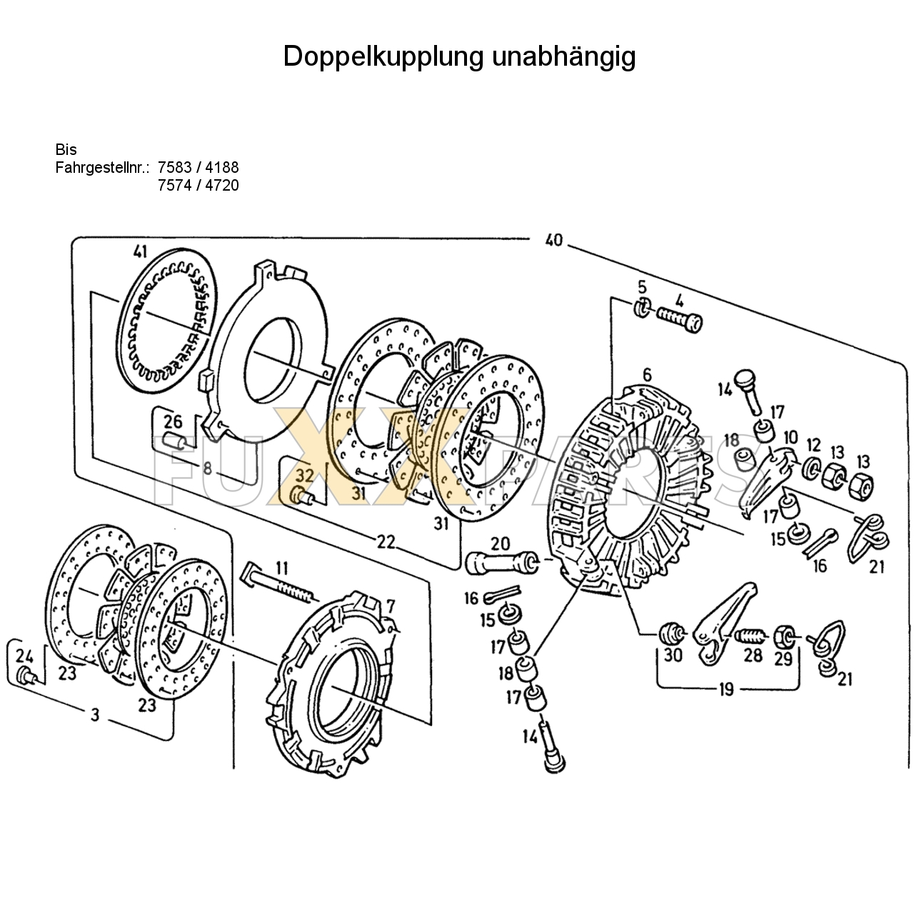 D 7207 Doppelkupplung unabhängig 1