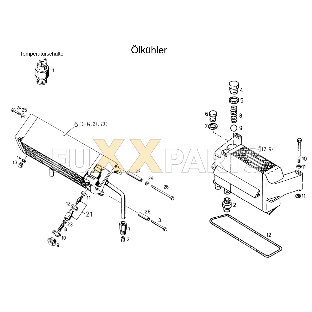 DX 4.50 Ölkühler