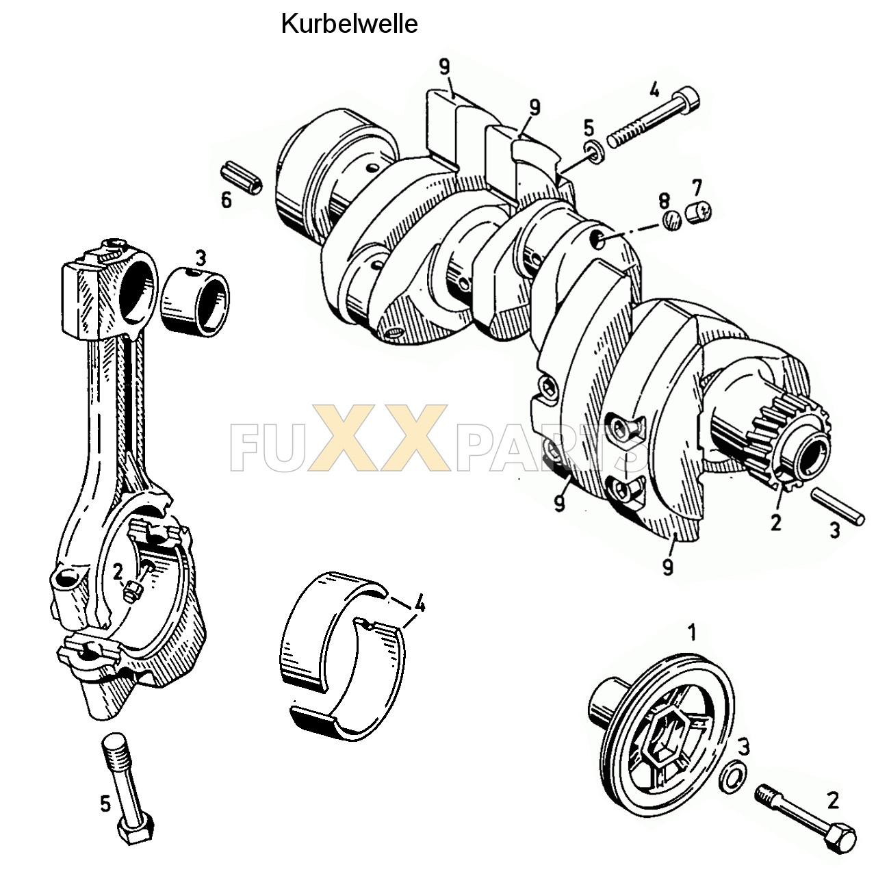 D 5206 Kurbelwelle