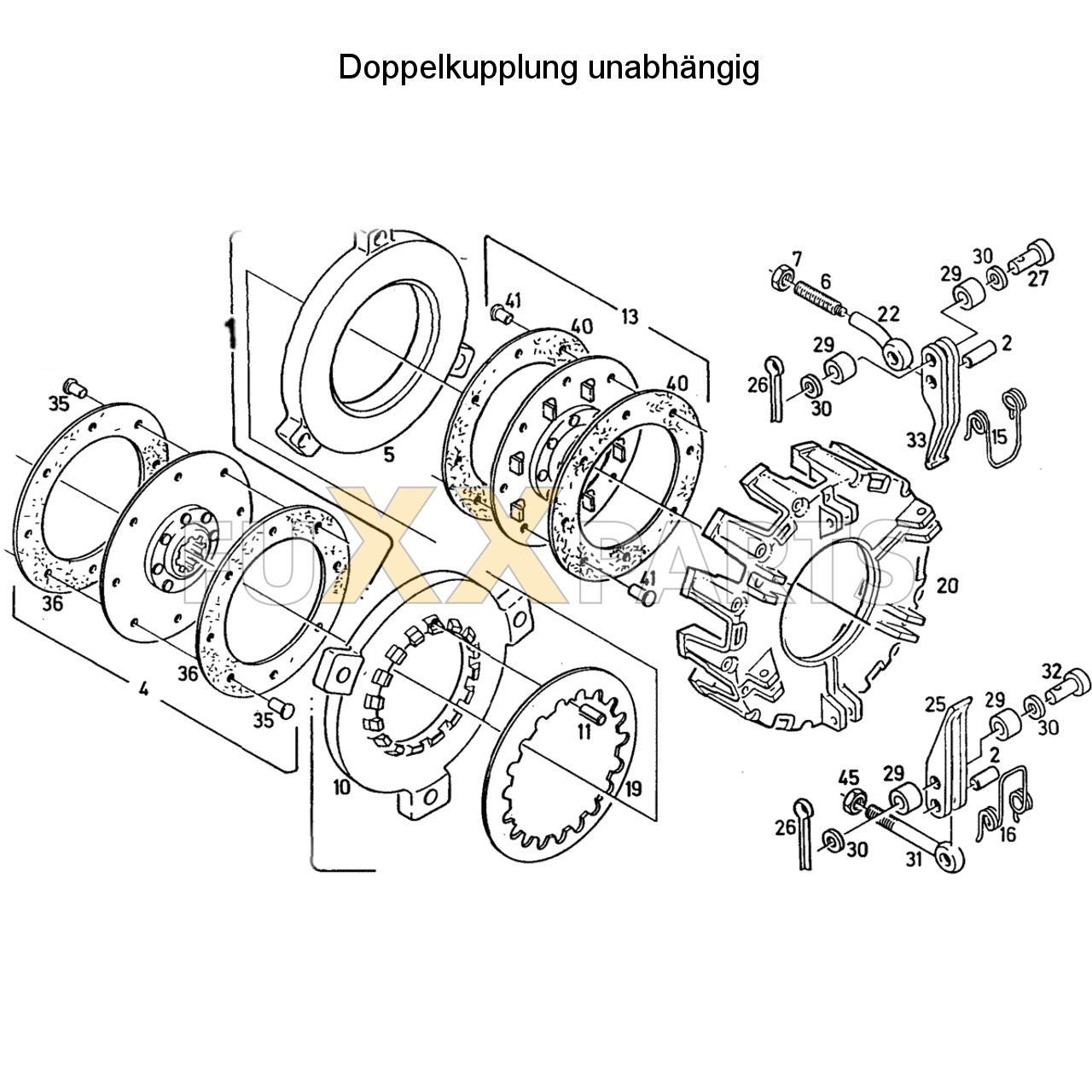 D 6007 C Doppelkupplung unabhängig