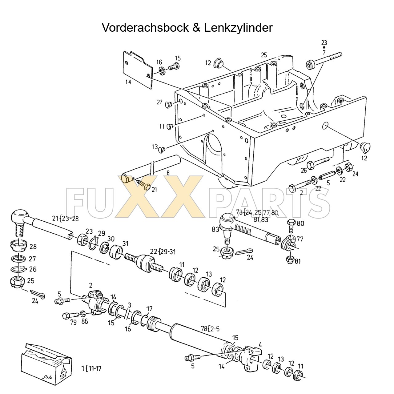 AgroPrima 6.06 Vorderachsbock