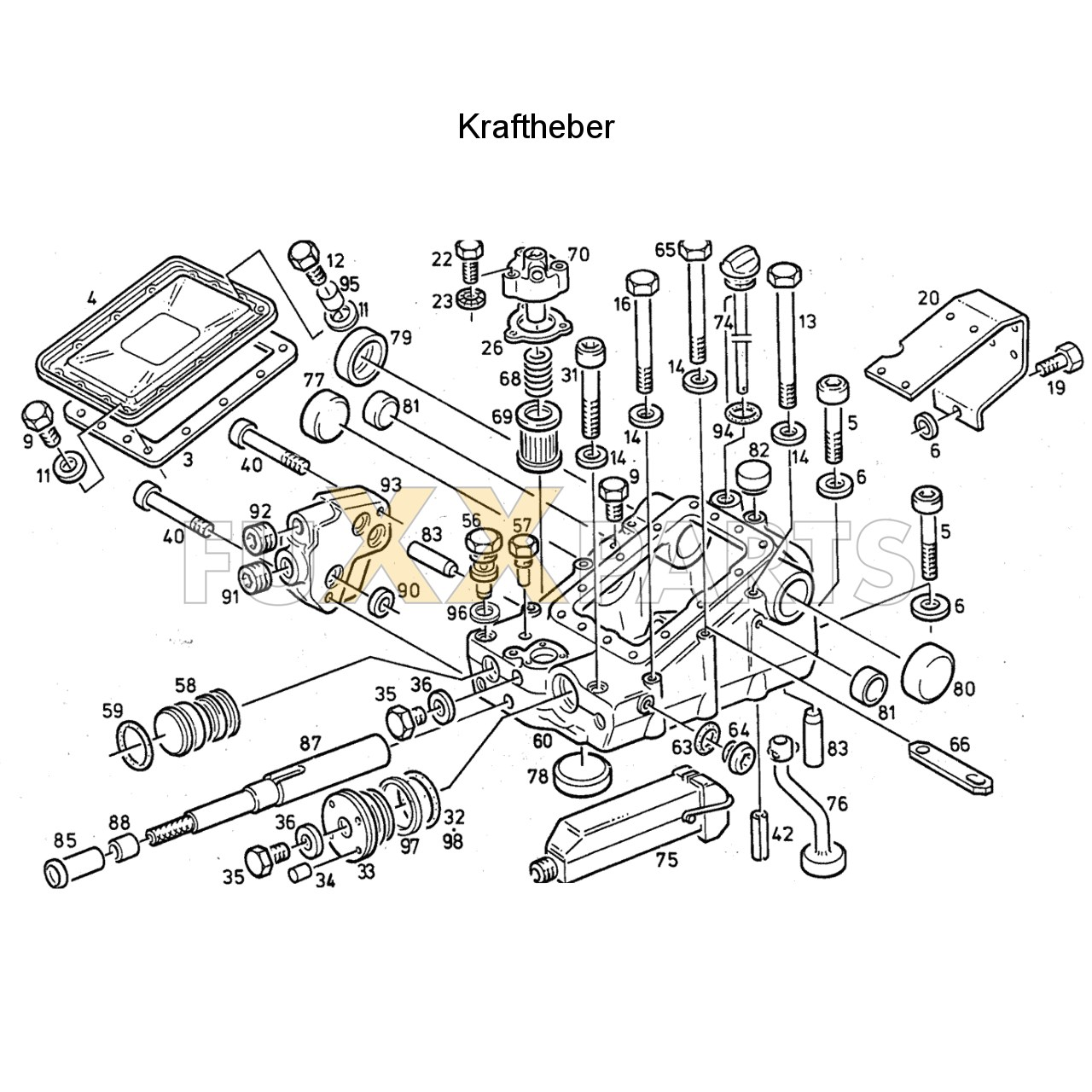 DX 90-78XX Kraftheber 1