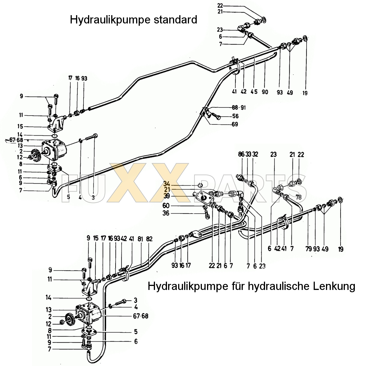 D 6206 Hydraulikpumpe