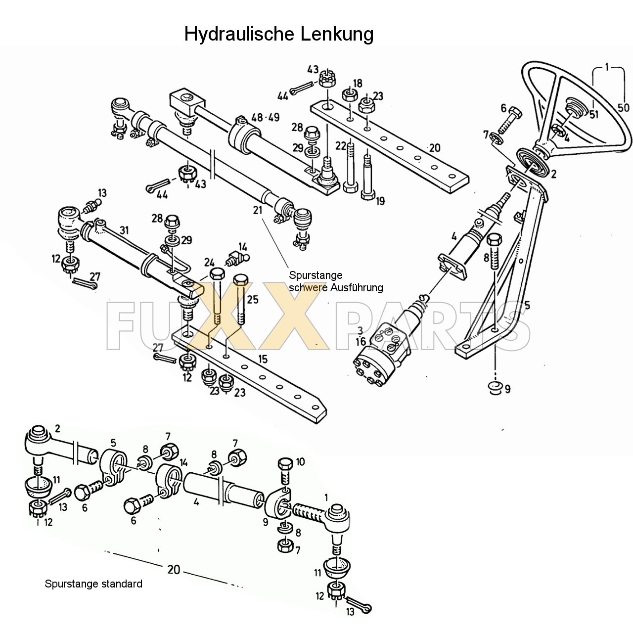 D 10006 Hydraulische Lenkung