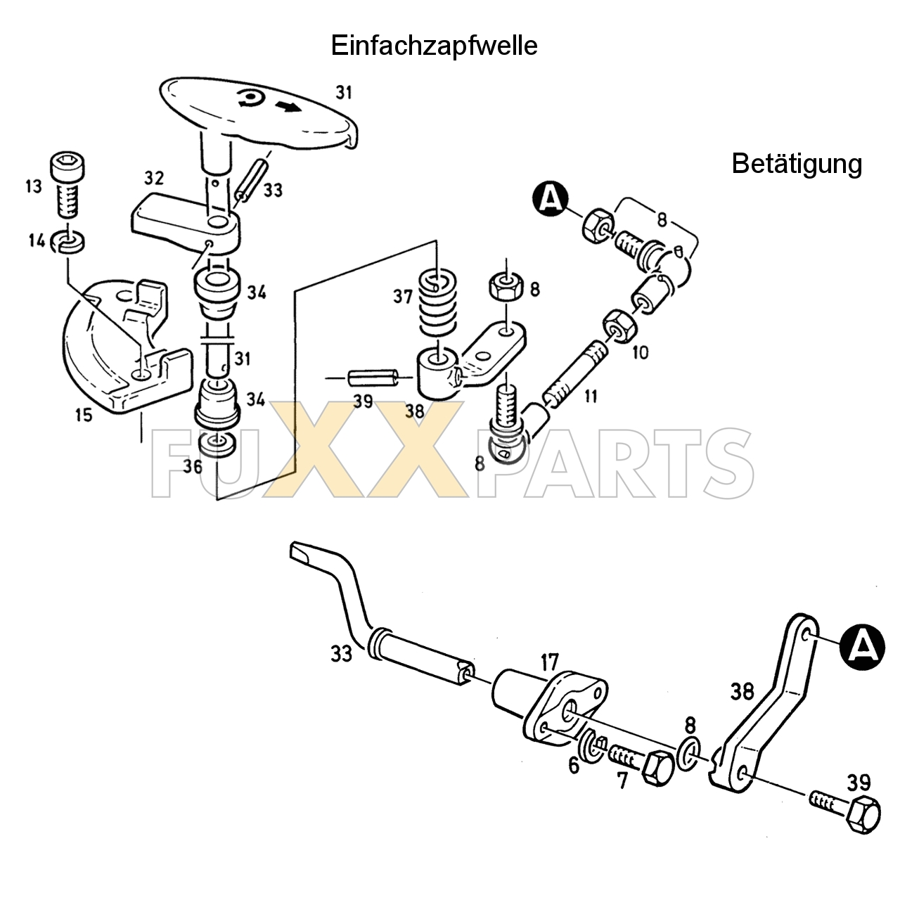 D 4507 C Einfachzapfwelle 1