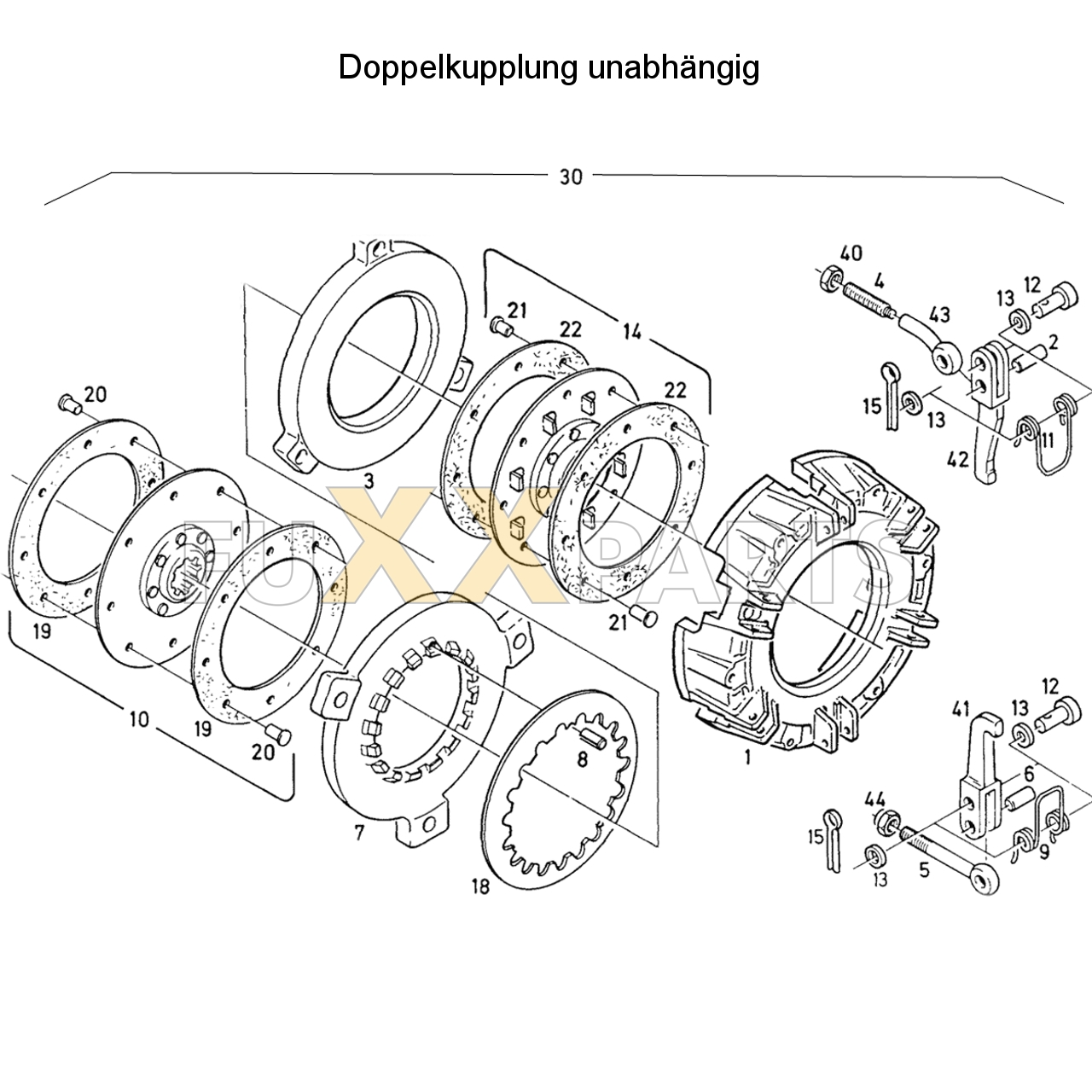 D 4007 Doppelkupplung unabhängig