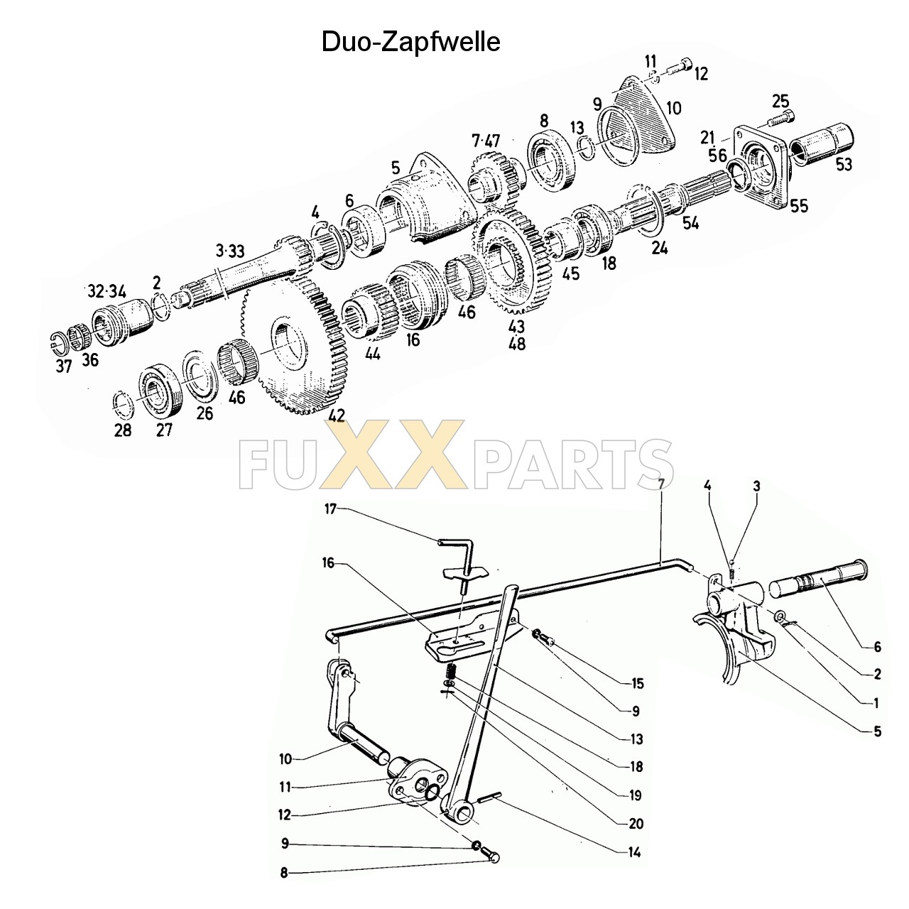 D 5206 Duo Zapfwelle