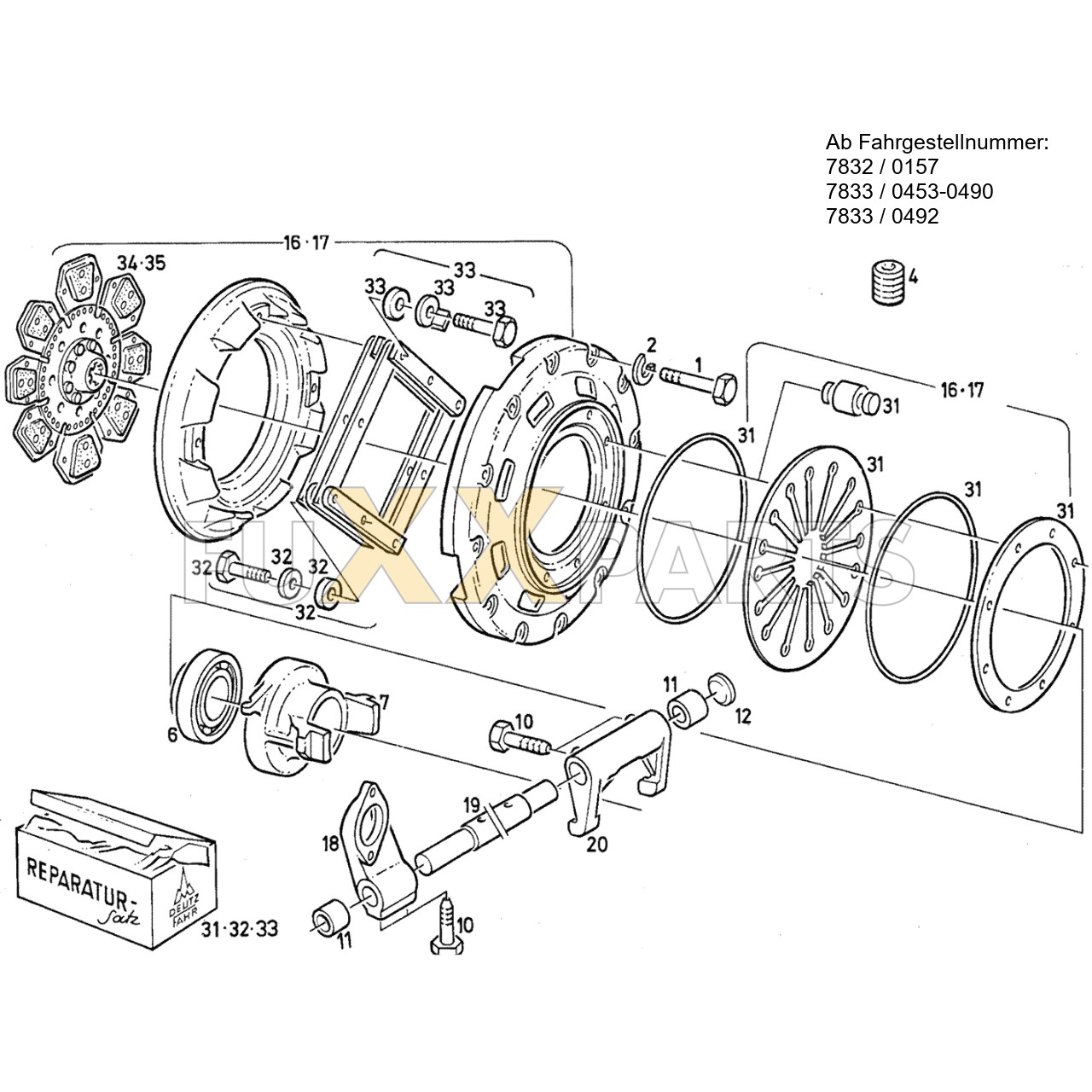 DX 145-78XX Einfachkupplung 2