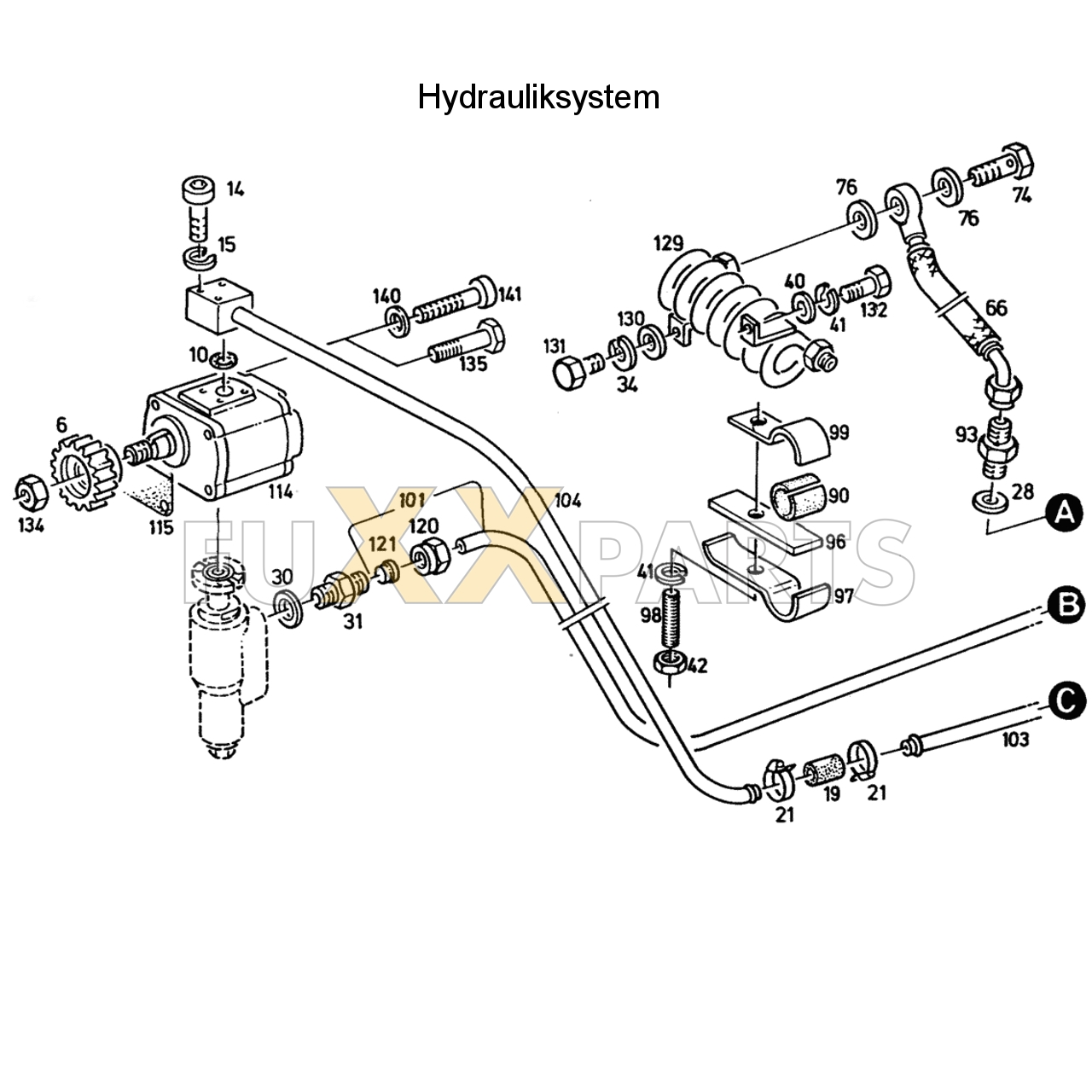 D 6507 C Hydrauliksystem 1