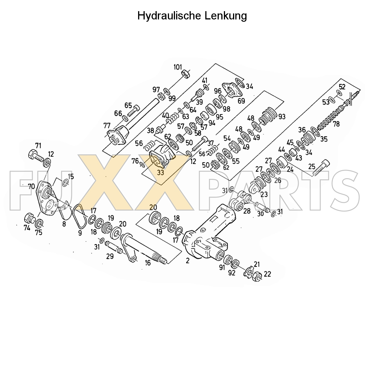 D 3006 Hydraulische Lenkung