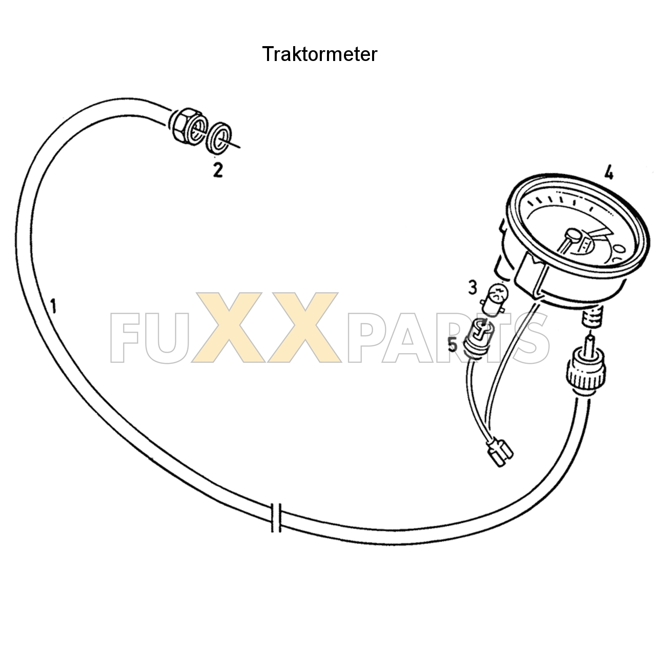 D 6207 C Traktormeter