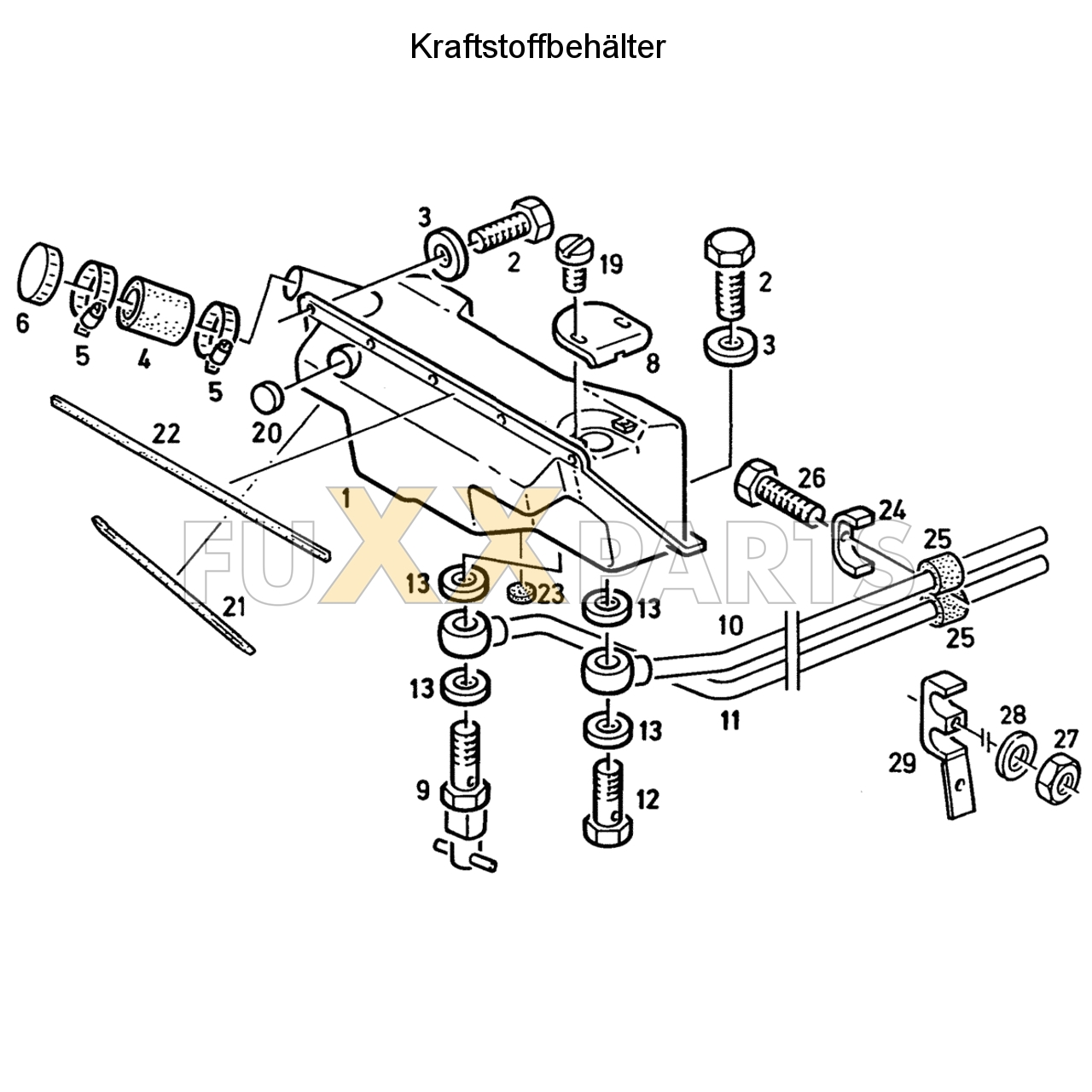 D 7807 C Kraftstoffbehälter