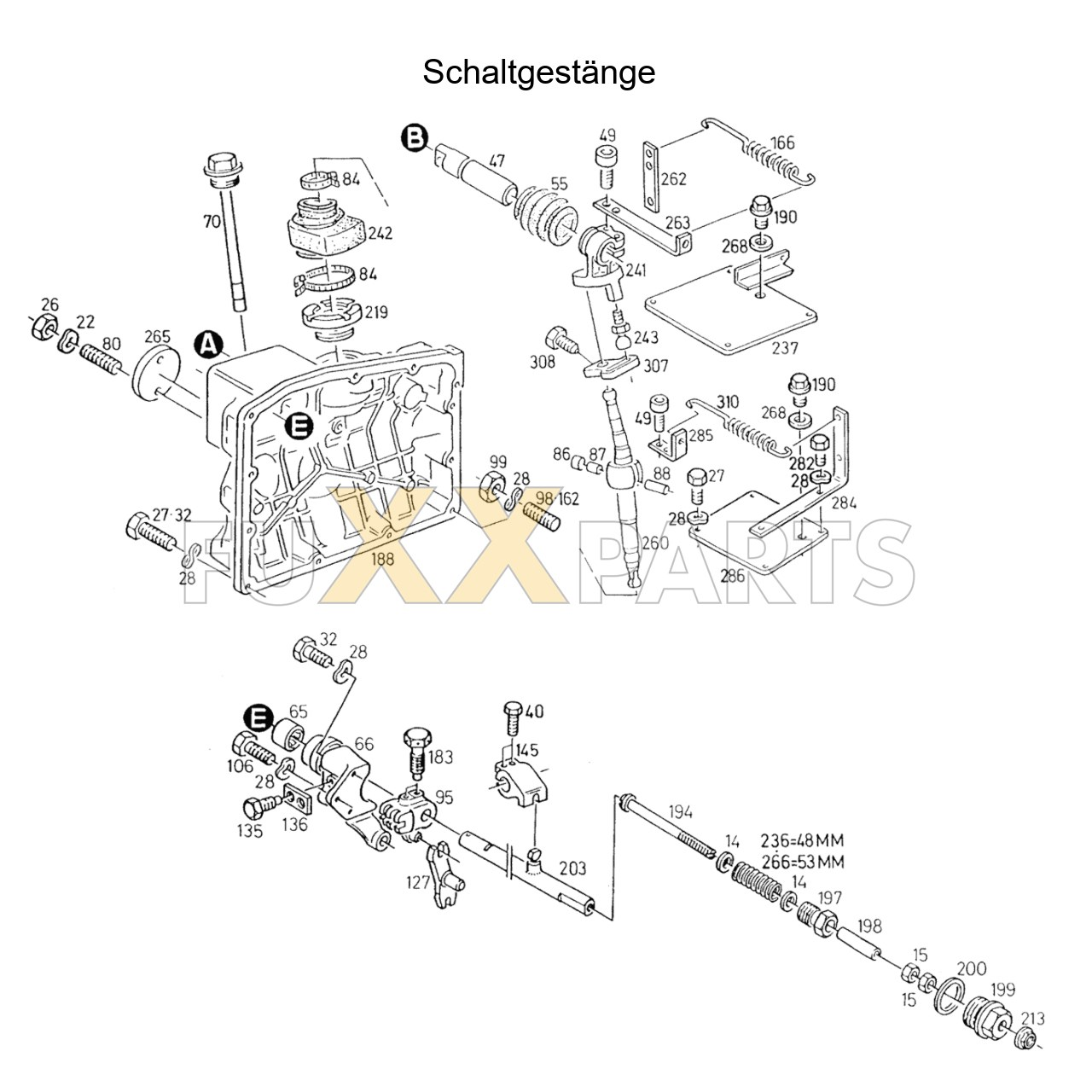 AgroXtra 4.47 Schaltgestänge 2